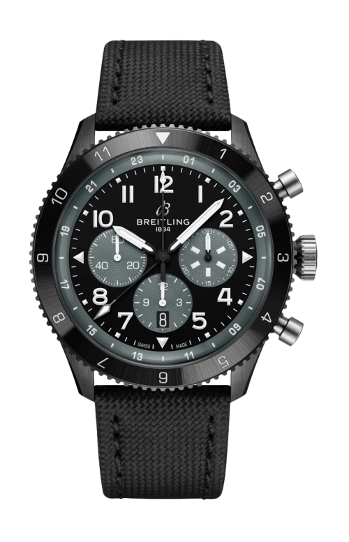 Accedi alla scheda di Breitling SUPER AVI B04 CHRONOGRAPH GMT 46 MOSQUITO NIGHT FIGHTER - SB04451A1B1X1