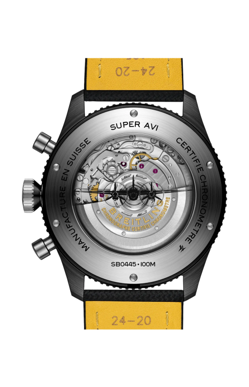 Accedi alla scheda di Breitling SUPER AVI B04 CHRONOGRAPH GMT 46 MOSQUITO NIGHT FIGHTER - SB04451A1B1X1