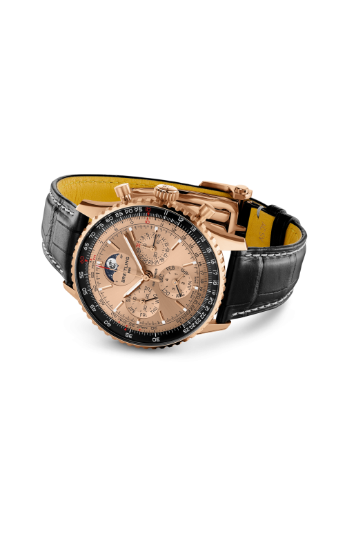 Accedi alla scheda di Breitling NAVITIMER B19 CHRONOGRAPH 43 PERPETUAL CALENDAR 140TH ANNIVERSARY - RB19101A1H1P1