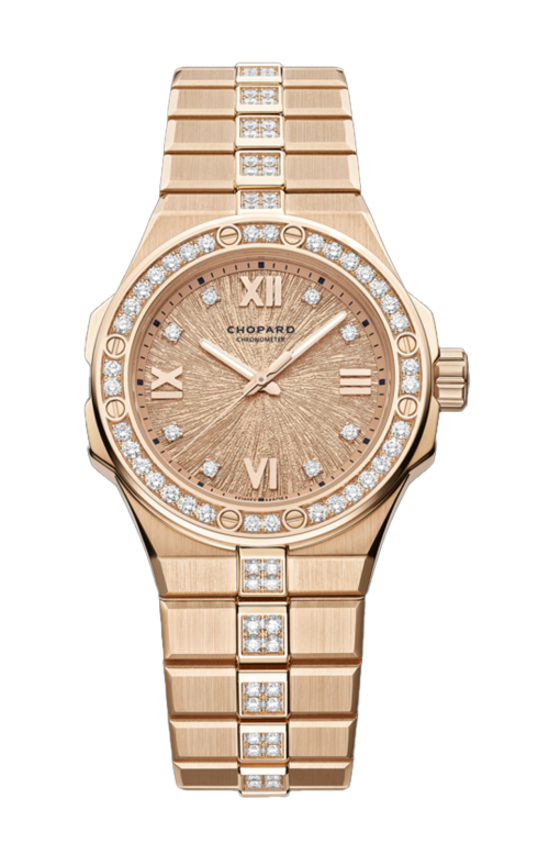 Accedi alla scheda di Chopard ALPINE EAGLE 33 MM, AUTOMATICO, ORO ROSA ETICO, DIAMANTI - 295384