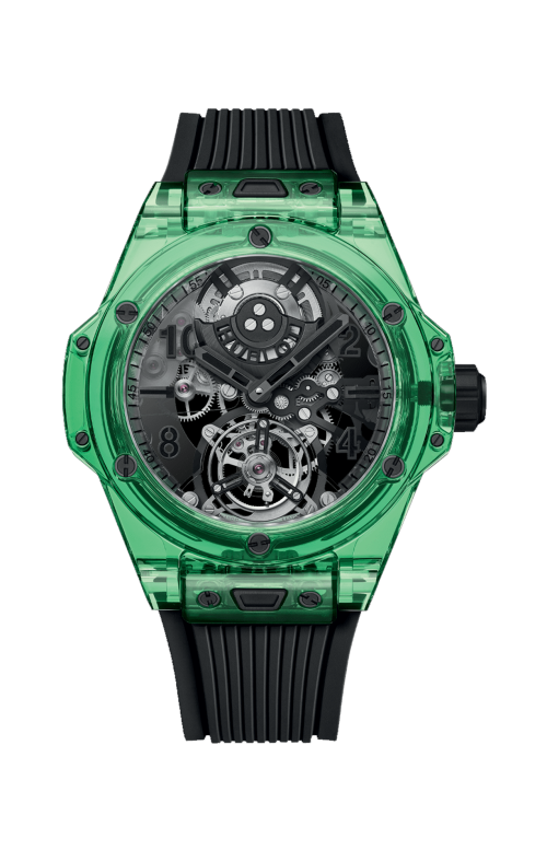 Accedi alla scheda di Hublot BIG BANG TOURBILLON AUTOMATIC GREEN SAXEM 44 MM - LIMITED EDITION - 429.JG.0110.RT