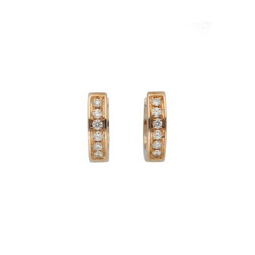 Accedi alla scheda di Bartorelli Italian Jewels ORECCHINI A CERCHIO IN ORO ROSA CON DIAMANTI - M.A12231RBB