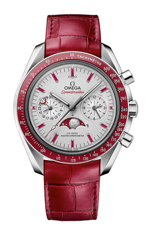 Accedi alla scheda di Omega SPEEDMASTER FASI LUNARI 44,25 MM, PLATINO SU PELLE - 304.93.44.52.99.002