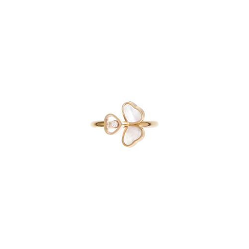 Accedi alla scheda di Chopard CHOPARD - ANELLO HAPPY HEARTS WINGS  IN ORO ROSA CON DIAMANTE E MADREPERLA - 82A083-5310 - 82A083