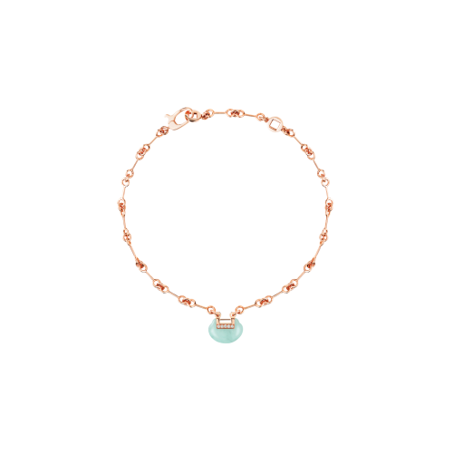 Accedi al prodotto correlato Qeelin BRACCIALE YU YI IN ORO ROSA CON DIAMANTI E GIADEITE - YY-040-BL-RGDGJE - YYB40AQRGJE
