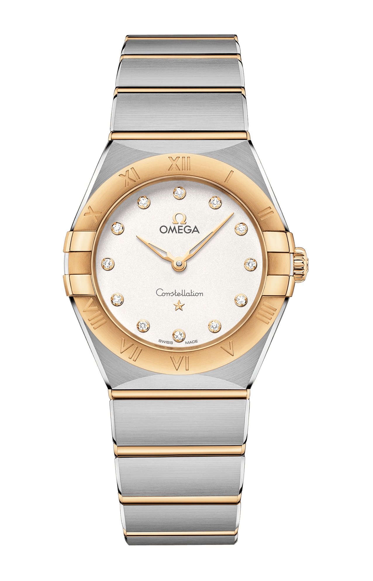 Omega | CONSTELLATION 28 MM, ACCIAIO-ORO GIALLO SU ACCIAIO-ORO GIALLO - 131.20.28.60.52.002 (1)