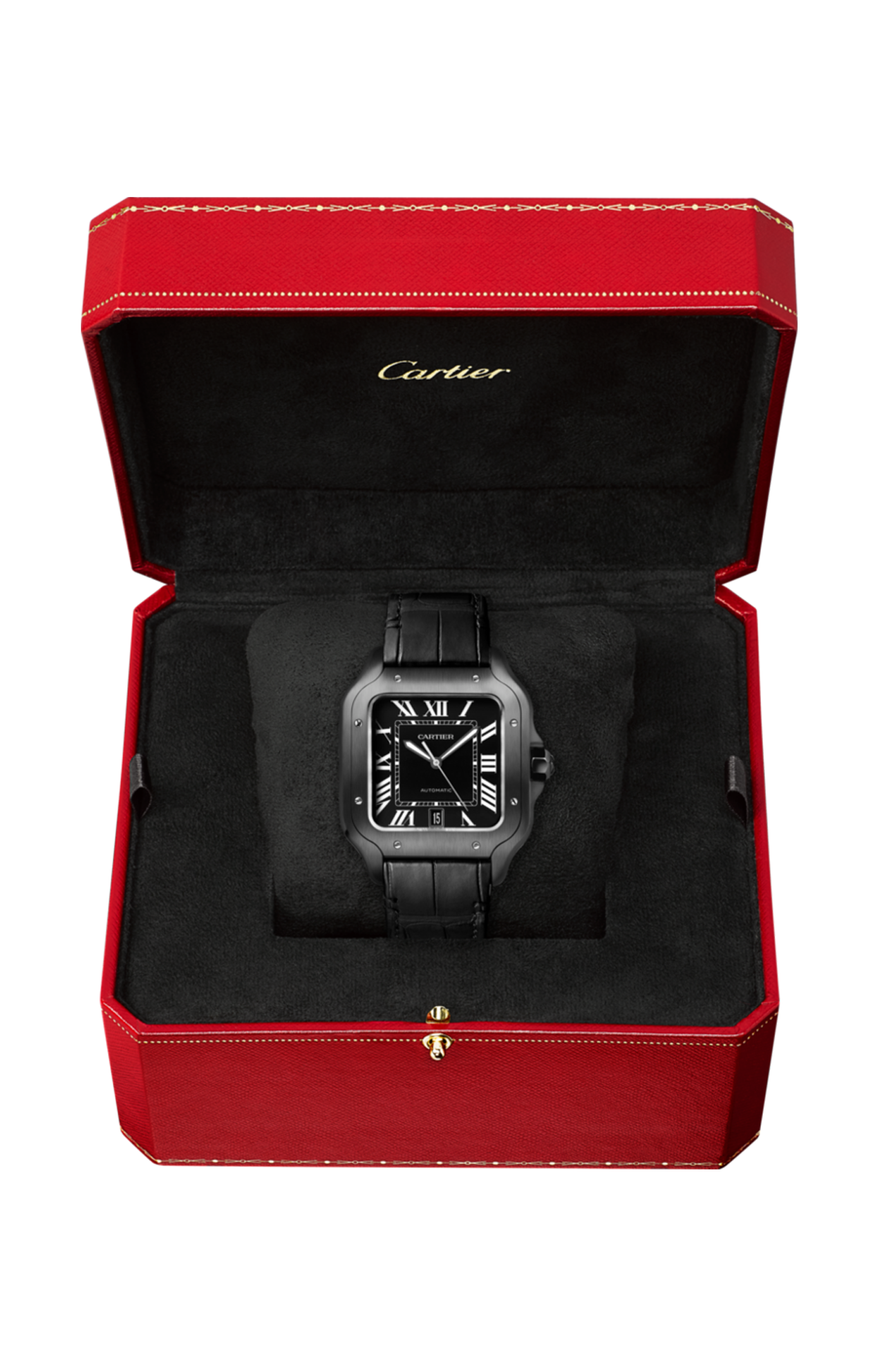 Cartier | SANTOS DE CARTIER, MODELLO GRANDE, ACCIAIO, AUTOMATICO - WSSA0039 (3)
