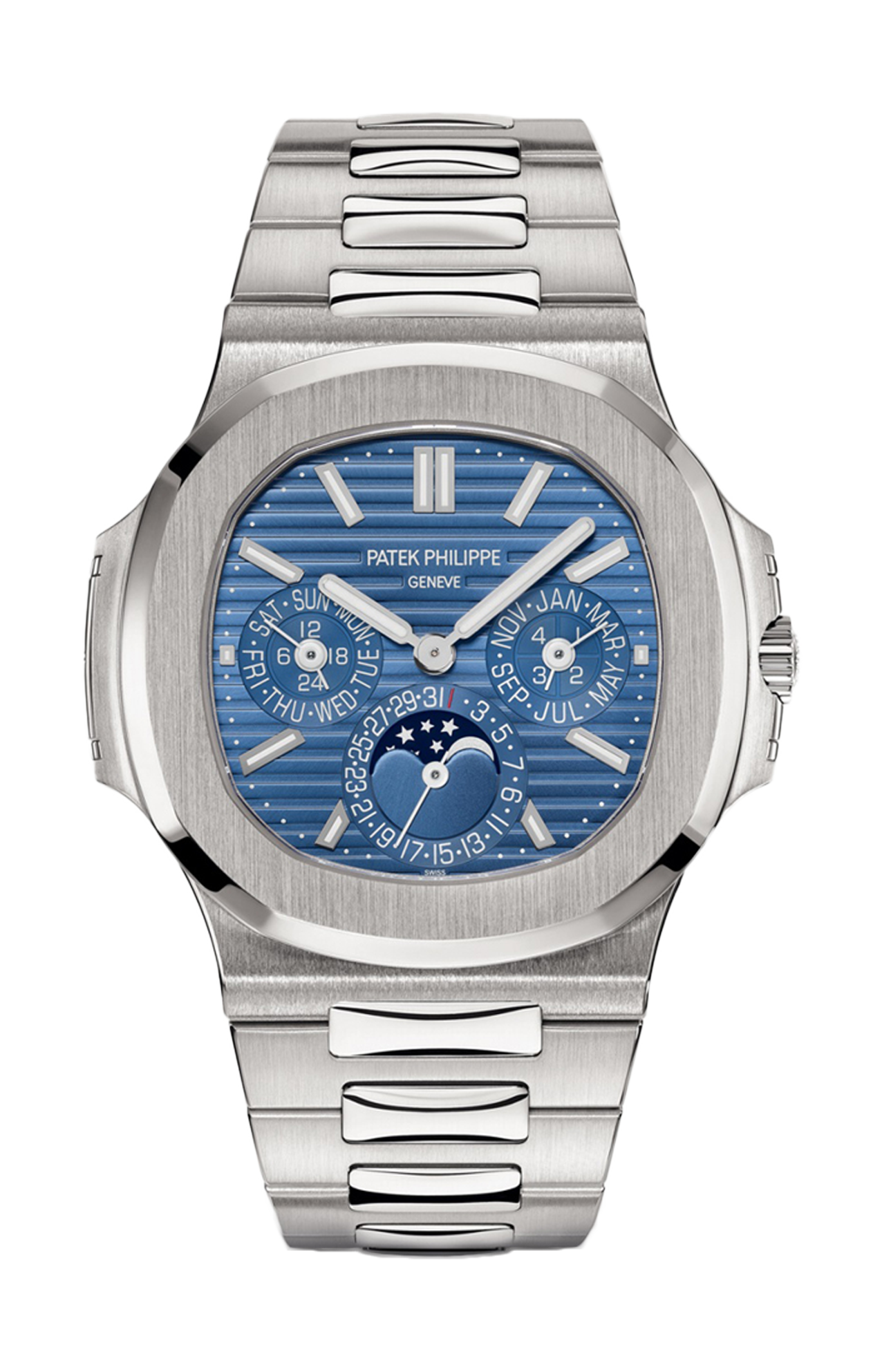 Patek Philippe | NAUTILUS CALENDARIO PERPETUO, CARICA AUTOMATICA - 5740/1G-001 (1)