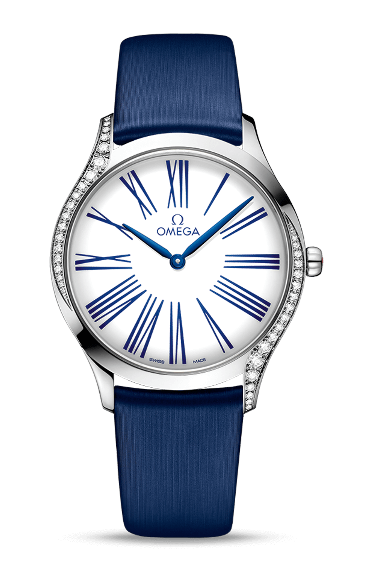 Omega | DE VILLE TR&Eacute;SOR 36 MM, ACCIAIO SU TESSUTO - 428.17.36.60.04.001 (1)