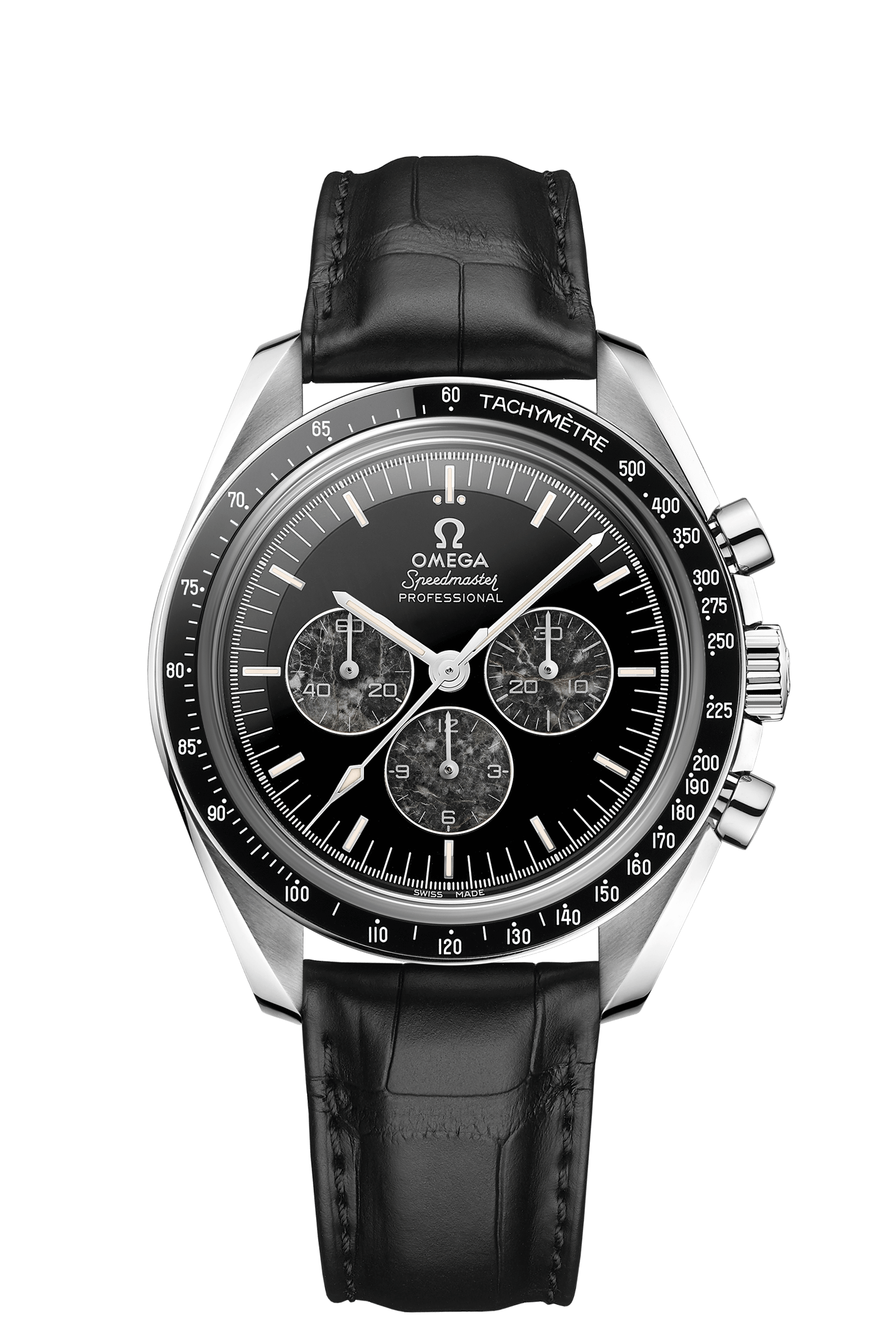 Omega | SPEEDMASTER CALIBRO 321 42 MM, PLATINO SU PELLE - 311.93.42.30.99.001 (1)