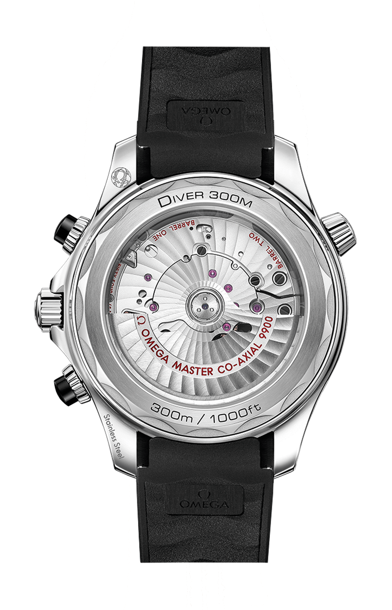 Omega | SEAMASTER DIVER 300M 44 MM, ACCIAIO SU CAUCCI&Ugrave; - 210.32.44.51.01.001 (2)