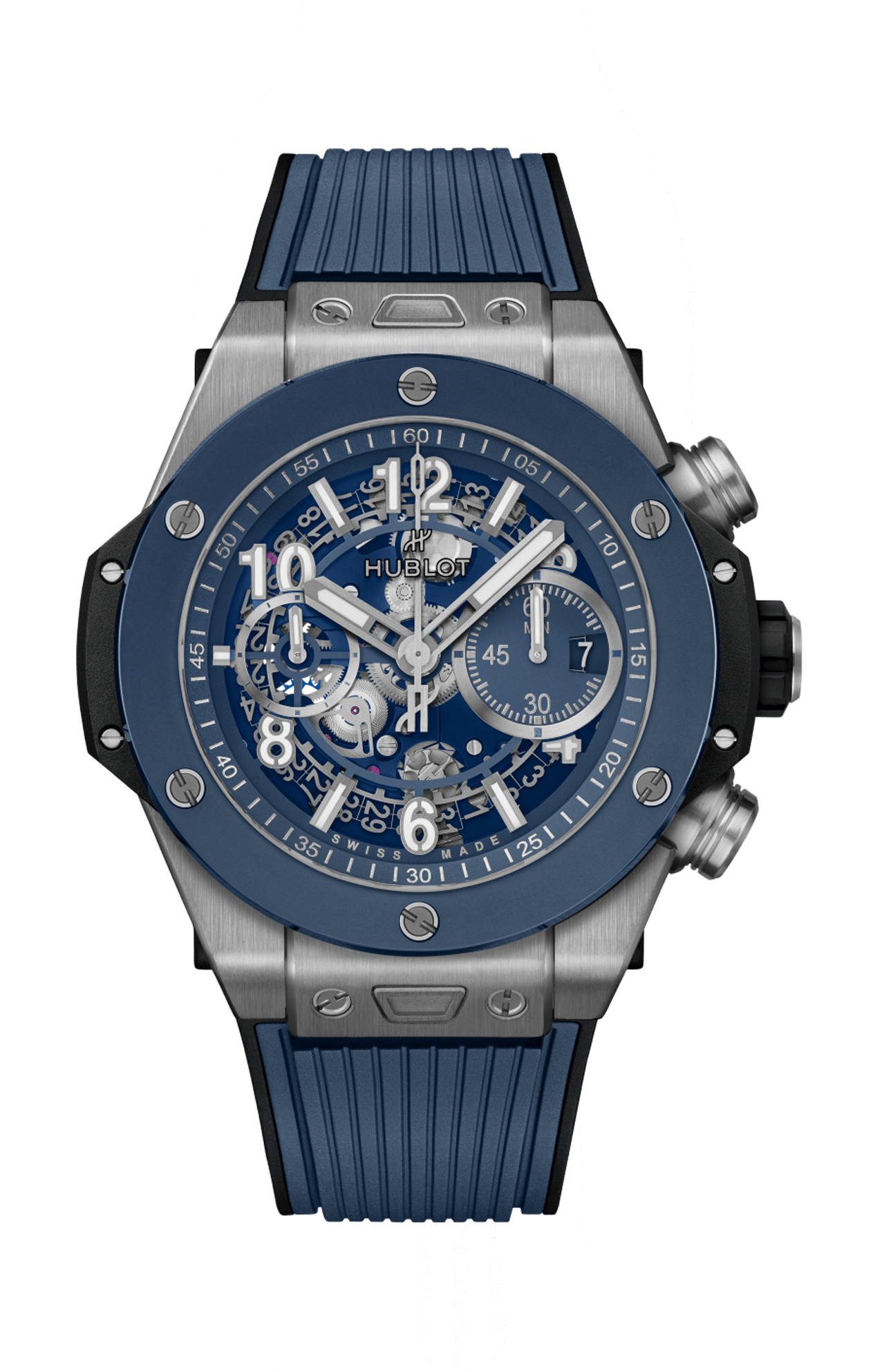 Hublot | BIG BANG UNICO TITANIUM BLUE CERAMIC 44 MM - 421.NL.5170.RX (1)