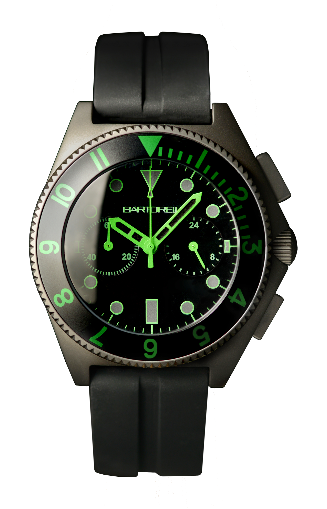 BARTORELLI | SCUBA CHRONO GREEN QUARZO - CHRONOAUG/B (1)