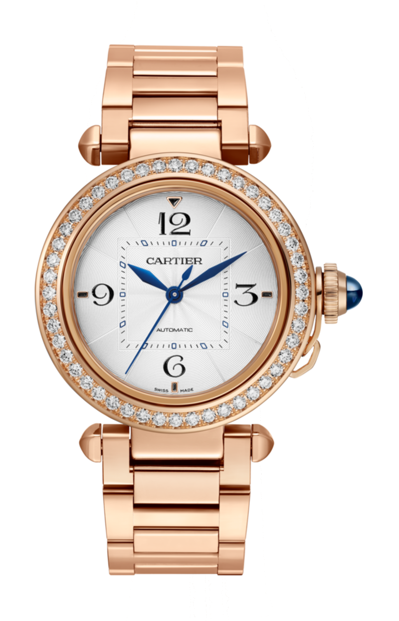 Cartier | PASHA DE CARTIER, ORO ROSA, DIAMANTI, AUTOMATICO - WJPA0016 (1)