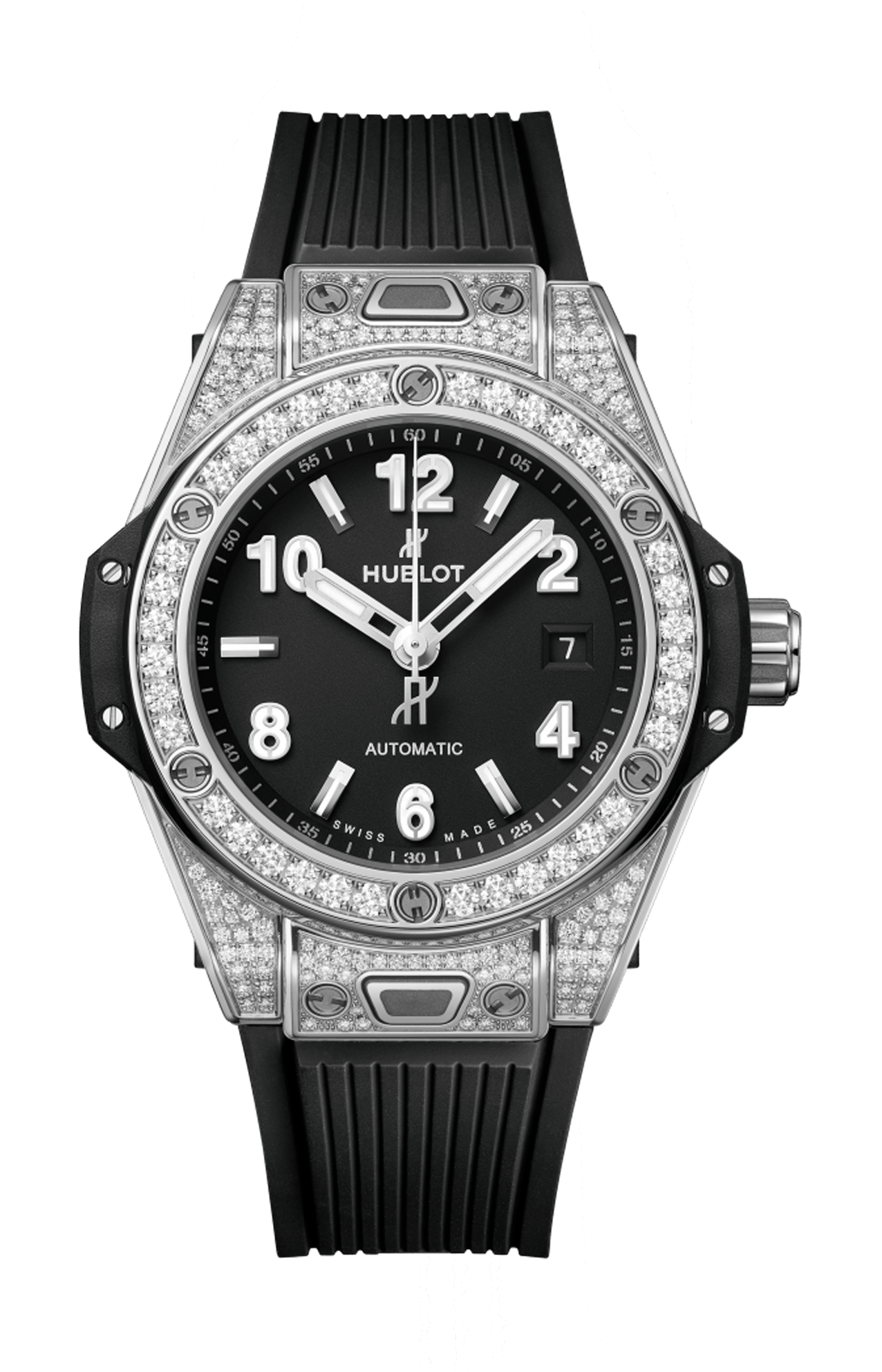Hublot | BIG BANG ONE CLICK STEEL PAV&Eacute; 33 MM - 485.SX.1170.RX.1604 (1)