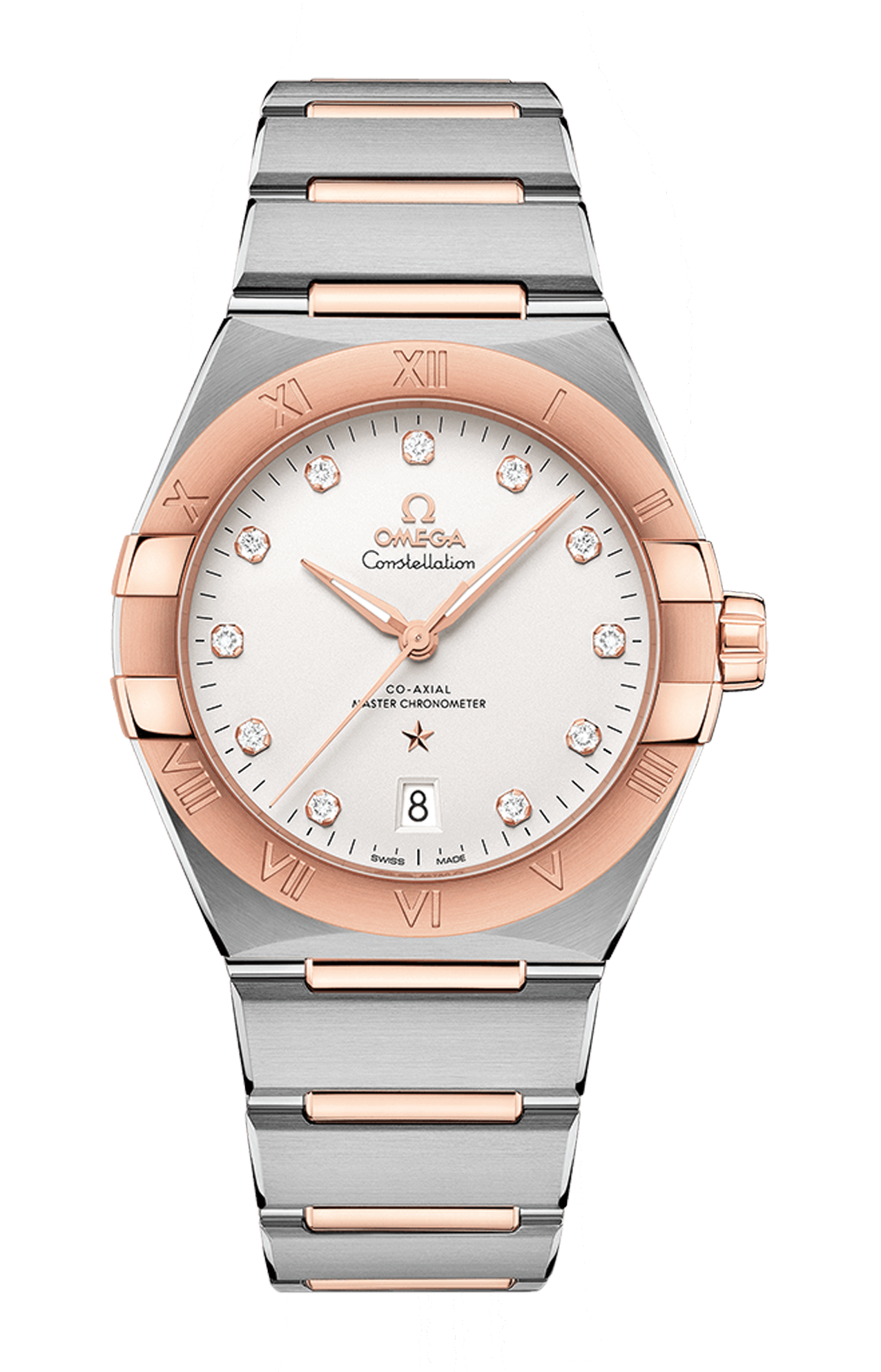 Omega | CONSTELLATION 39 MM, ACCIAIO-ORO SEDNA&trade; SU ACCIAIO-ORO SEDNA&trade; - 131.20.39.20.52.001 (1)