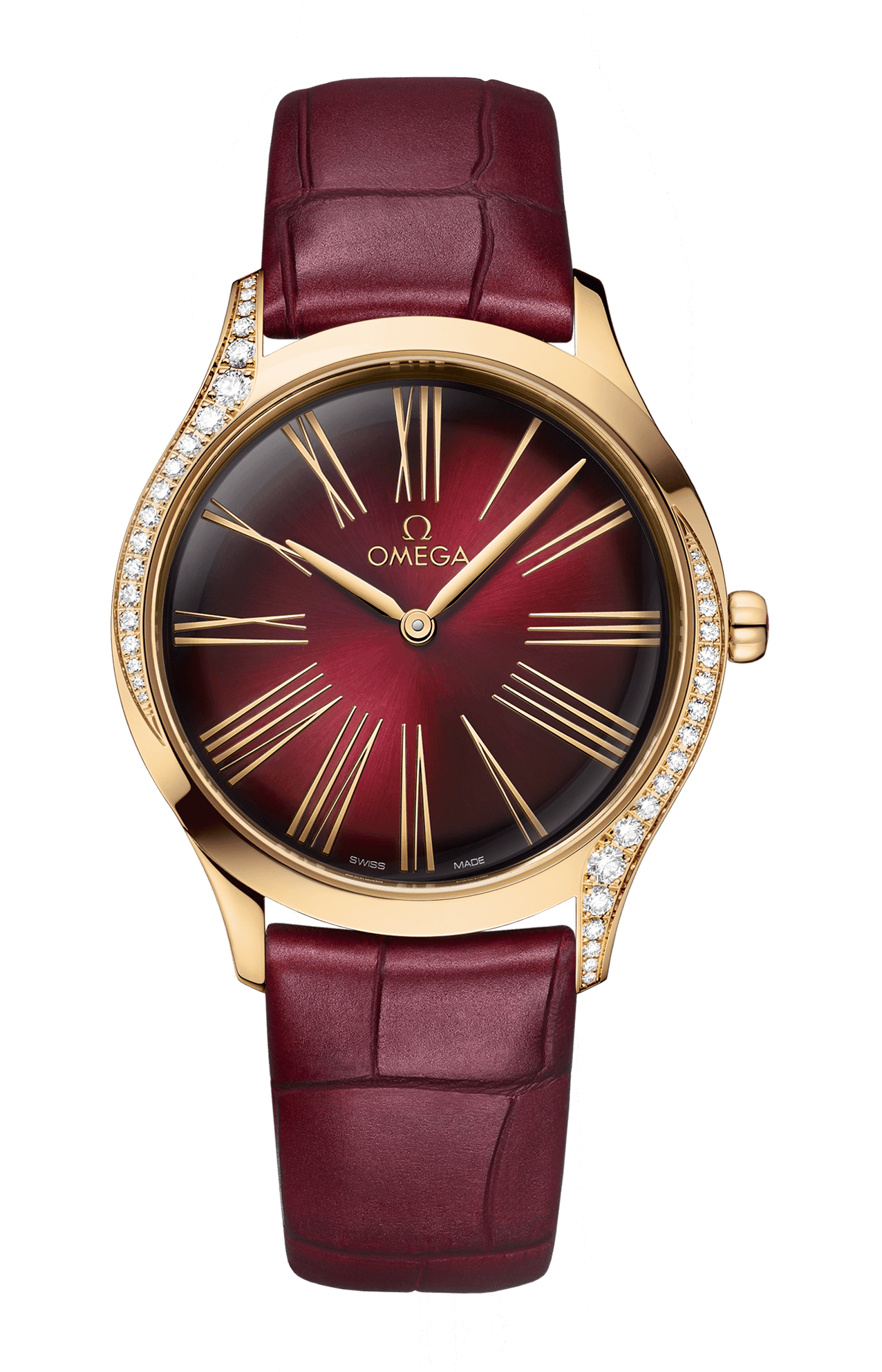 Omega | DE VILLE TR&Eacute;SOR 36 MM, ORO MOONSHINE&trade; SU PELLE - 428.58.36.60.11.001 (1)