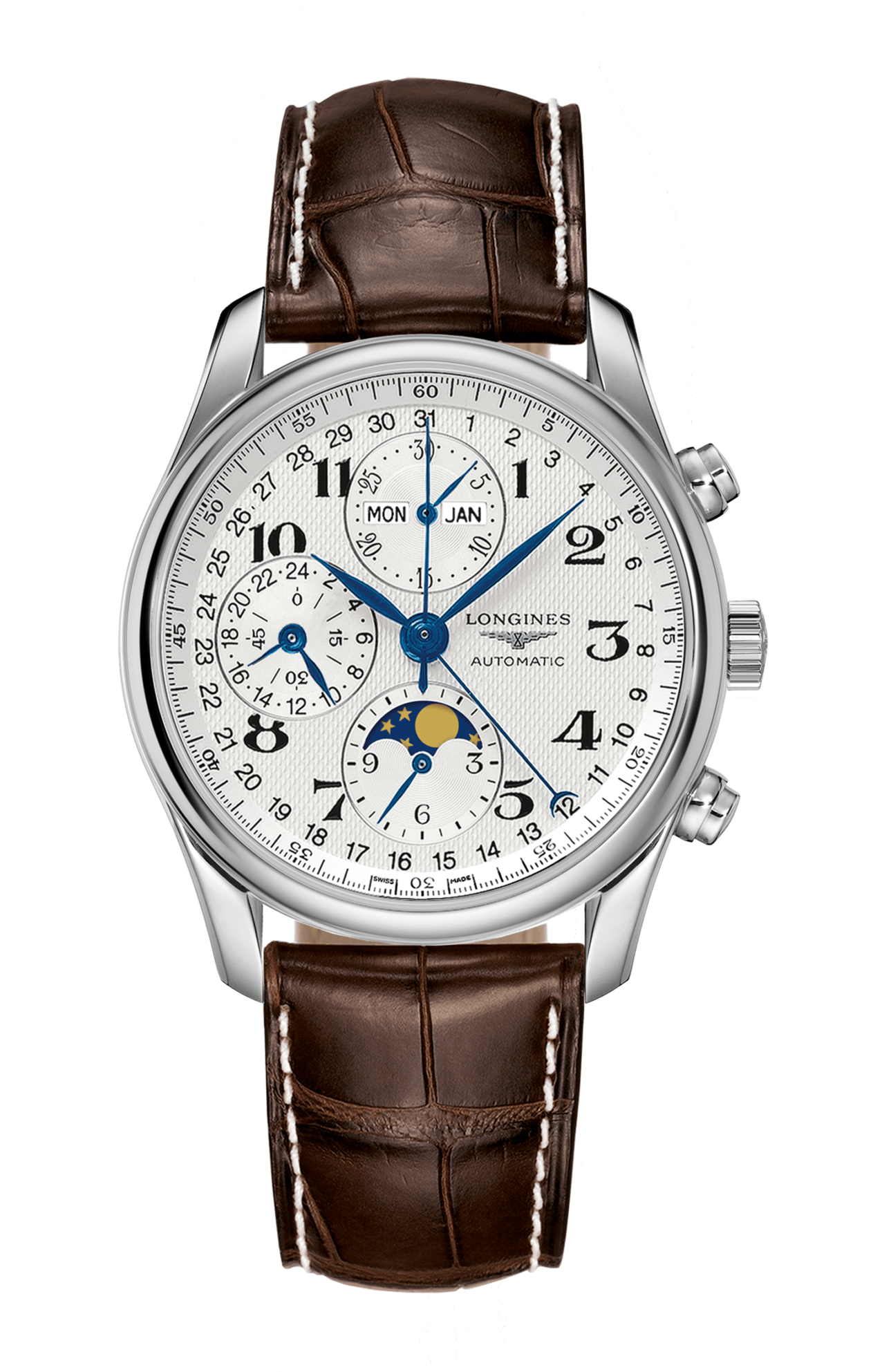 Longines | LONGINES MASTER COLLECTION CHRONO MOONPHASE - L2.673.4.78.3 (1)