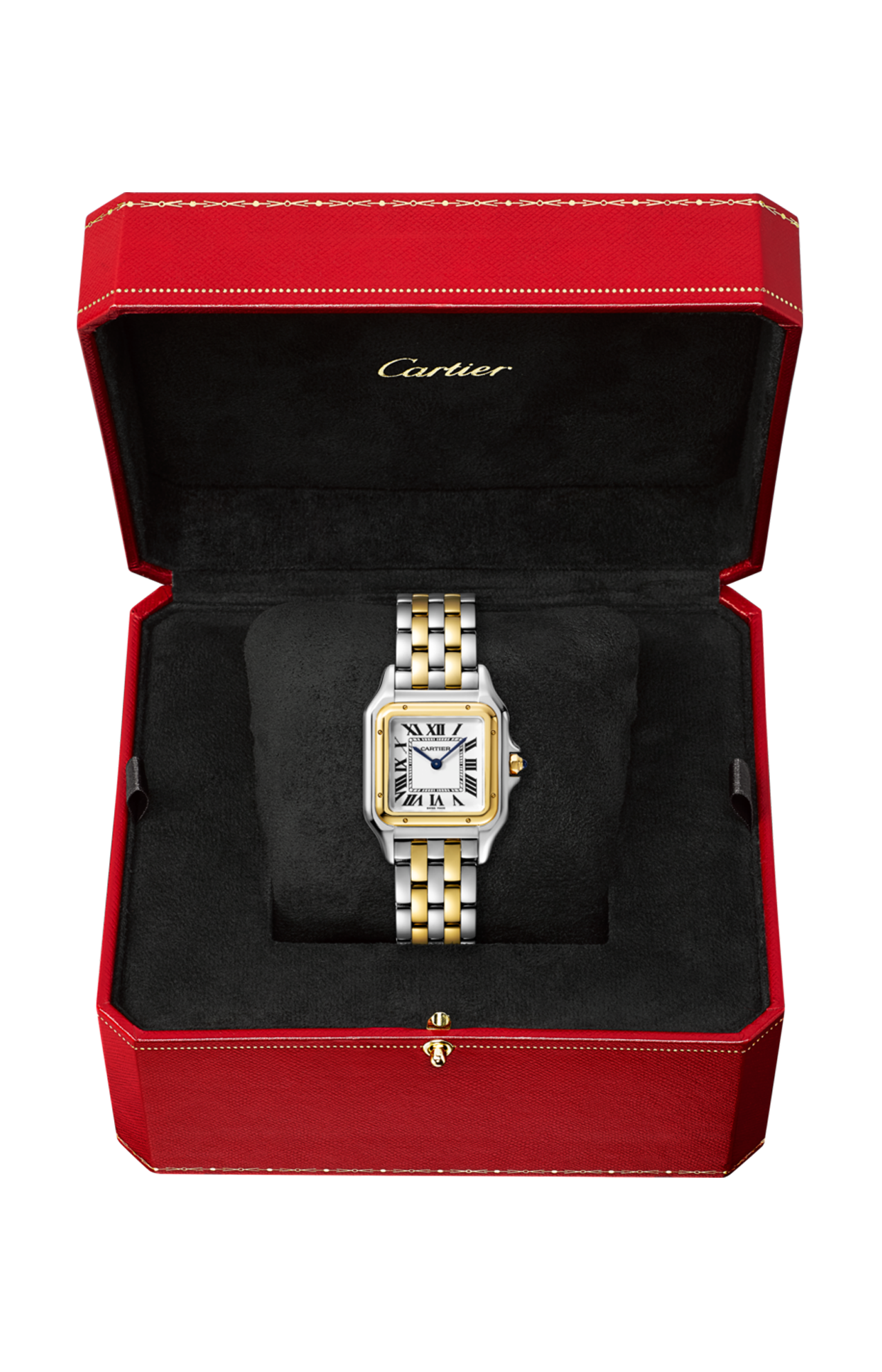 Cartier | PANTH&Egrave;RE DE CARTIER MODELLO MEDIO, ORO GIALLO, ACCIAIO - W2PN0019 (2)