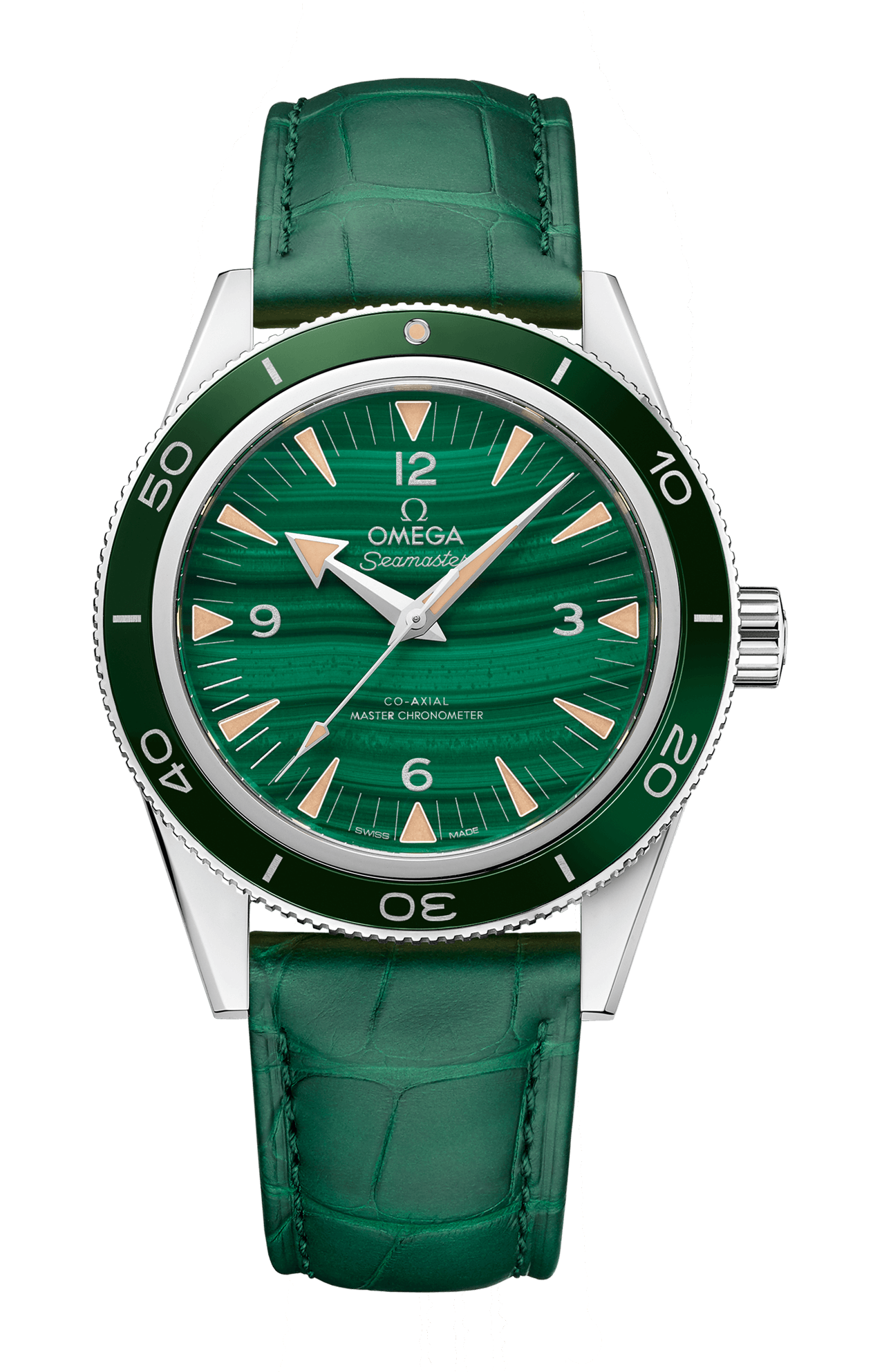 Omega | SEAMASTER 300 41 MM, PLATINO SU PELLE - 234.93.41.21.99.001 (1)