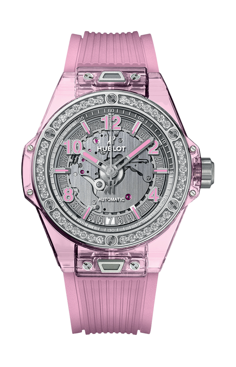 Hublot | BIG BANG ONE CLICK PINK SAPPHIRE DIAMONDS  39 MM - LIMITED EDITION - 465.JP.4802.RT.1204 (1)