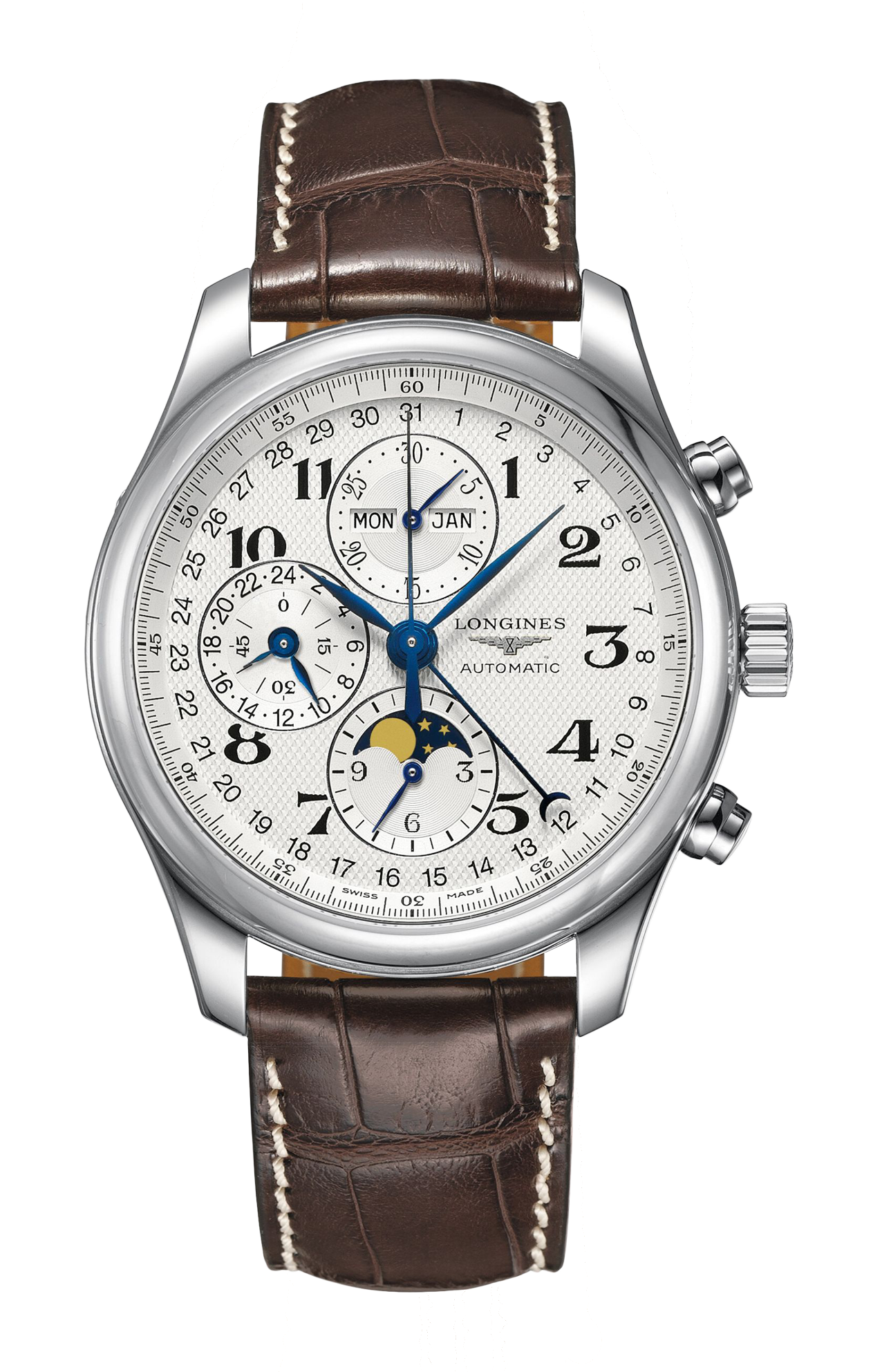 Longines | LONGINES MASTER COLLECTION CHRONO MOONPHASE - L2.773.4.78.3 (1)