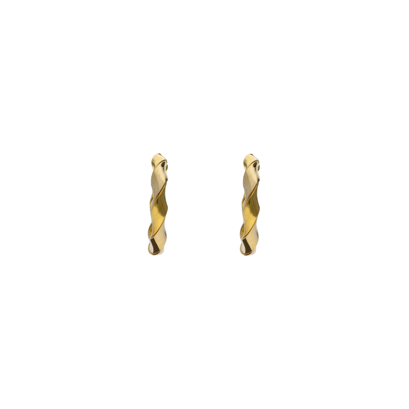 Bartorelli Italian Jewels | ORECCHINI CERCHIO IN ORO GIALLO E BIANCO - 2743 (1)