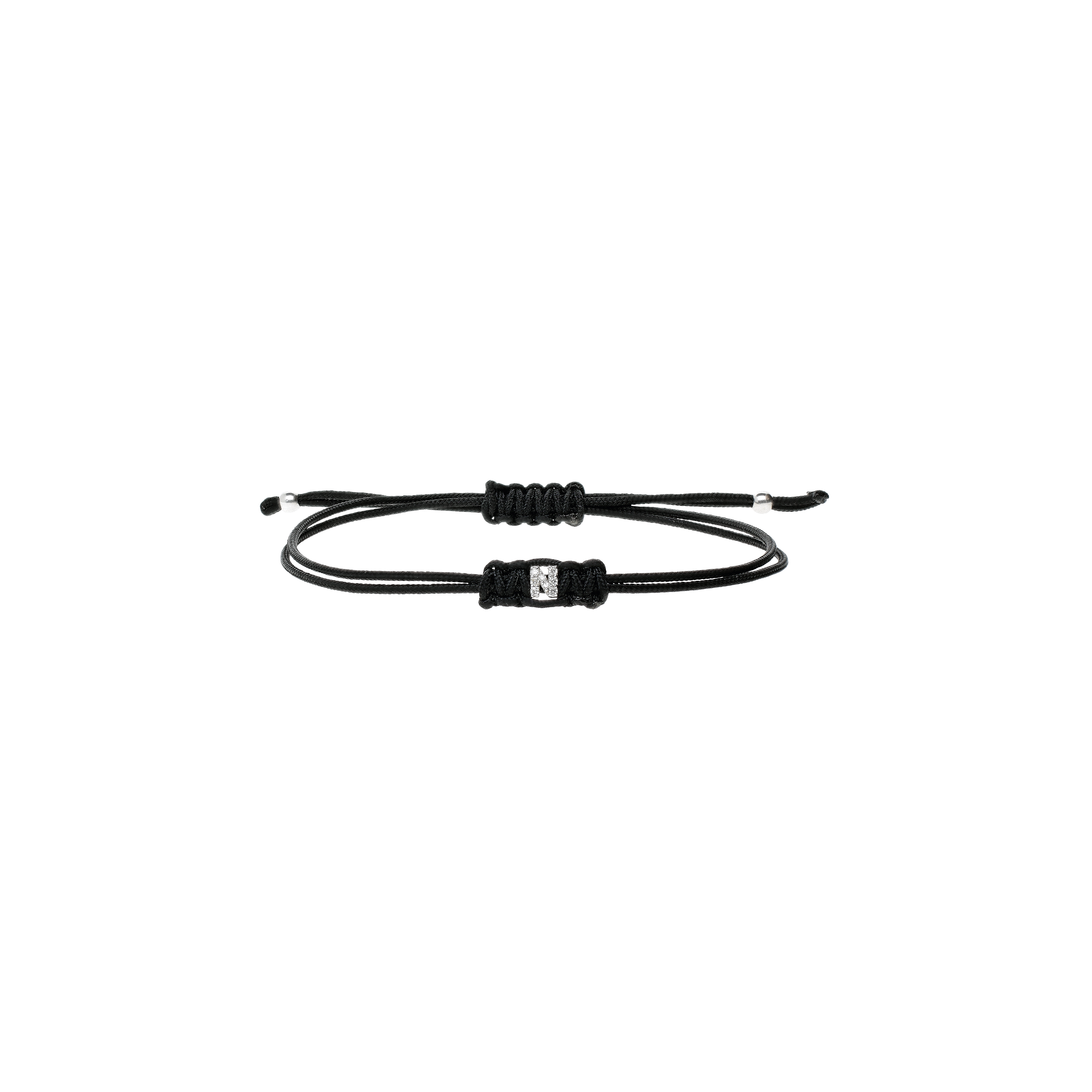 Bartorelli Italian Jewels | BRACCIALE IN CORDA LETTERA 