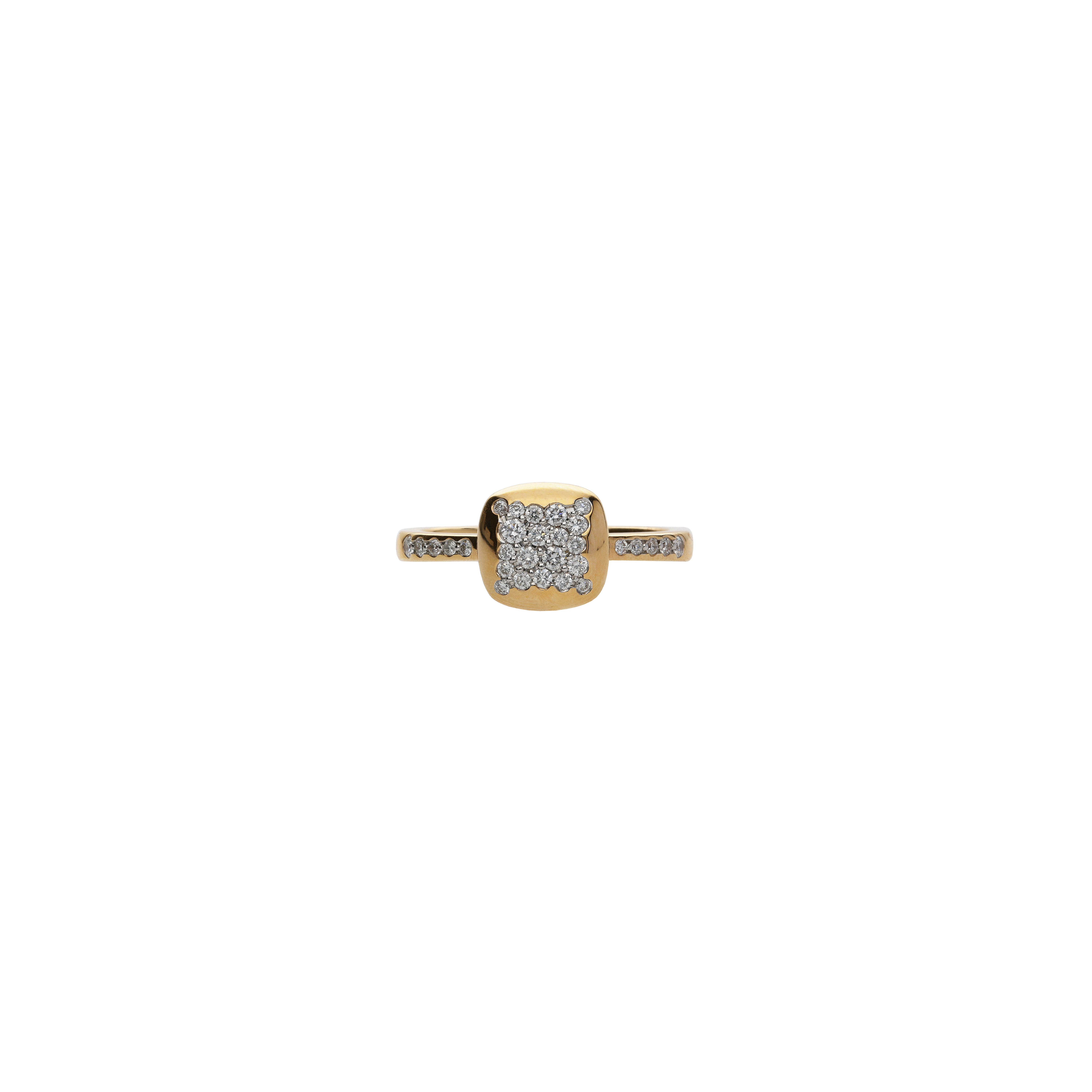 Bartorelli Italian Jewels | ANELLO IN ORO ROSA CON PAV&Egrave; DI DIAMANTI - VR24921DP (2)