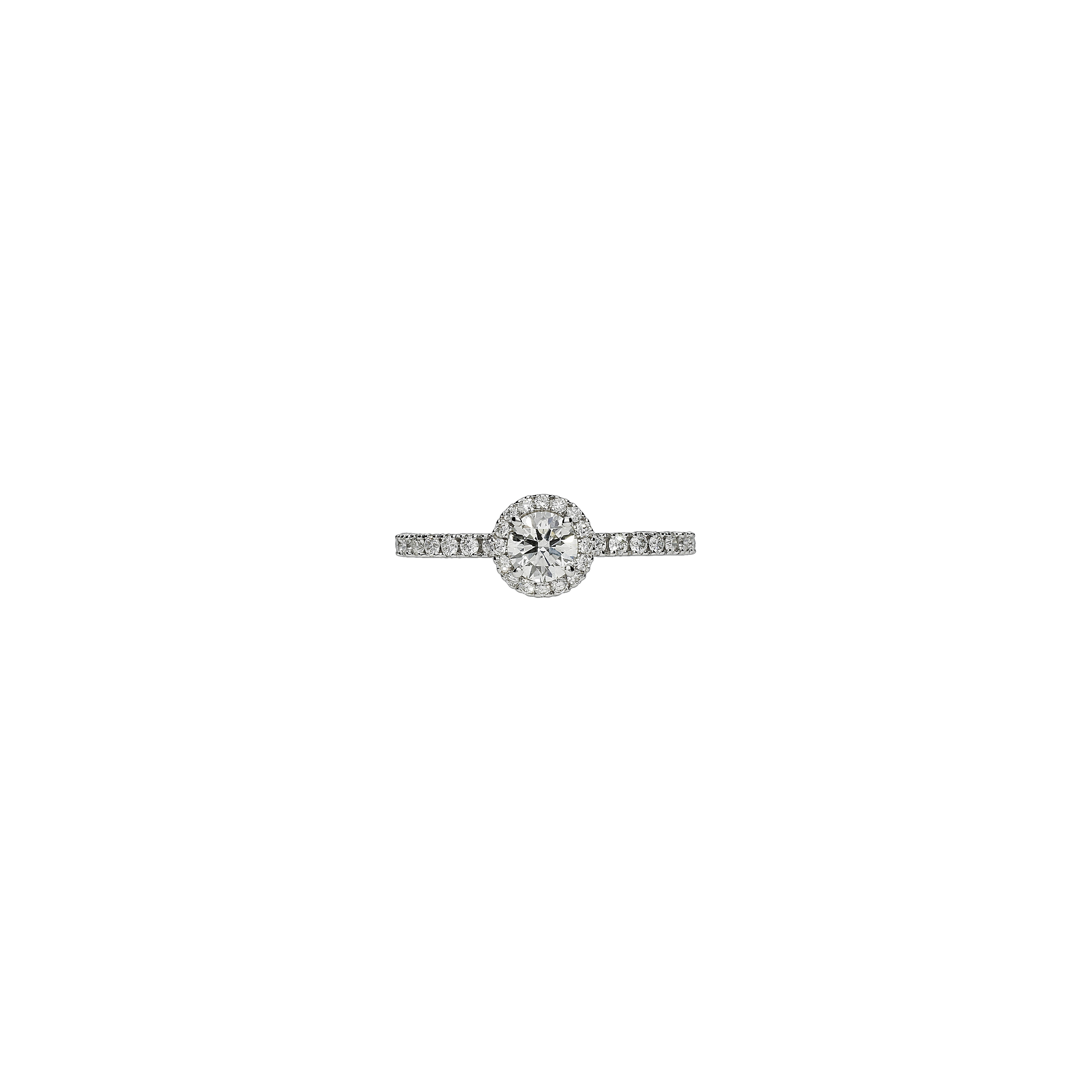 Bartorelli Italian Jewels | ANELLO SOLITARIO IN ORO BIANCO E DIAMANTI - 15429-AN-059 (2)