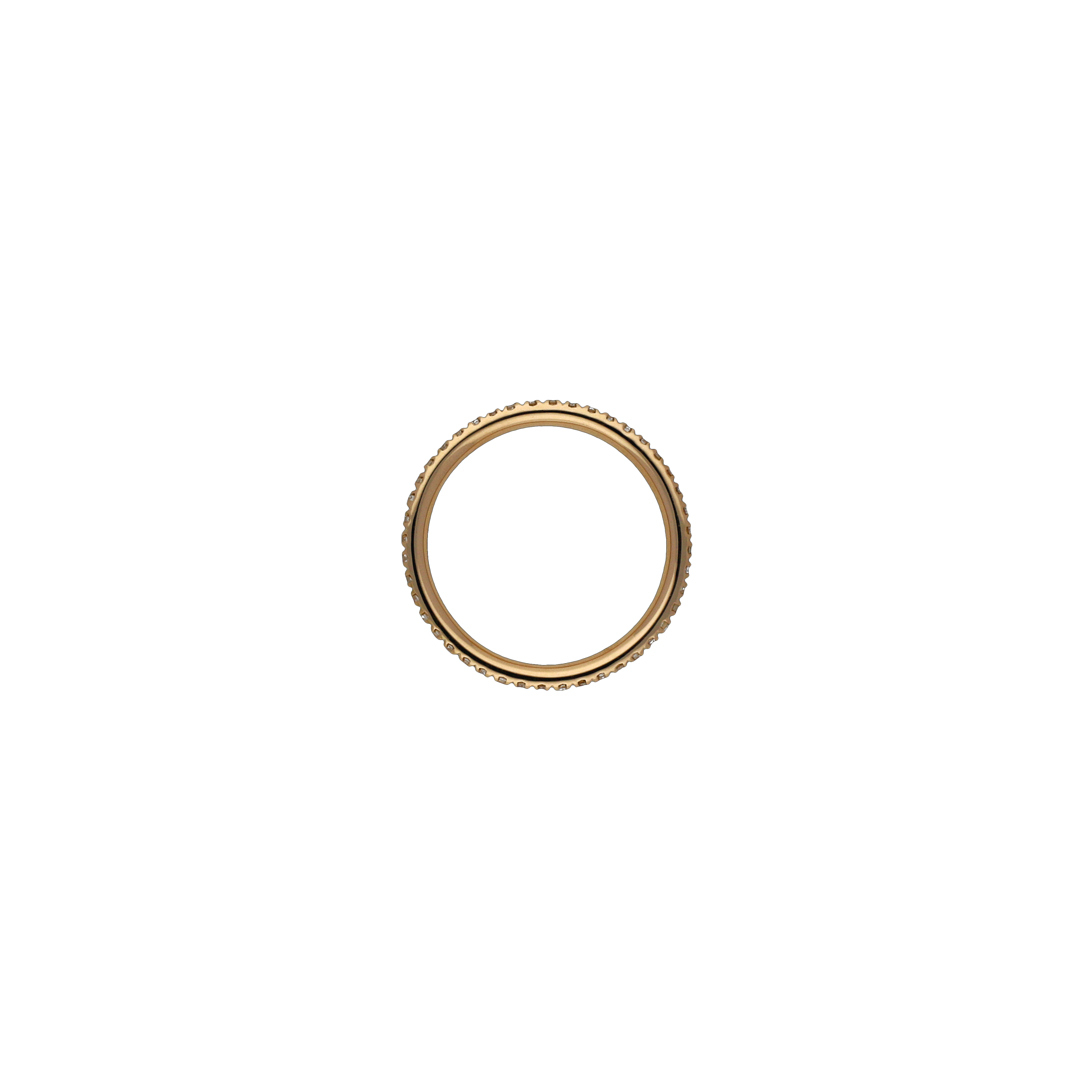 Bartorelli Italian Jewels | VERETTA IN ORO ROSA 18 CARATI CON DIAMANTI TAGLIO BRILLANTE - 016-A7R (3)