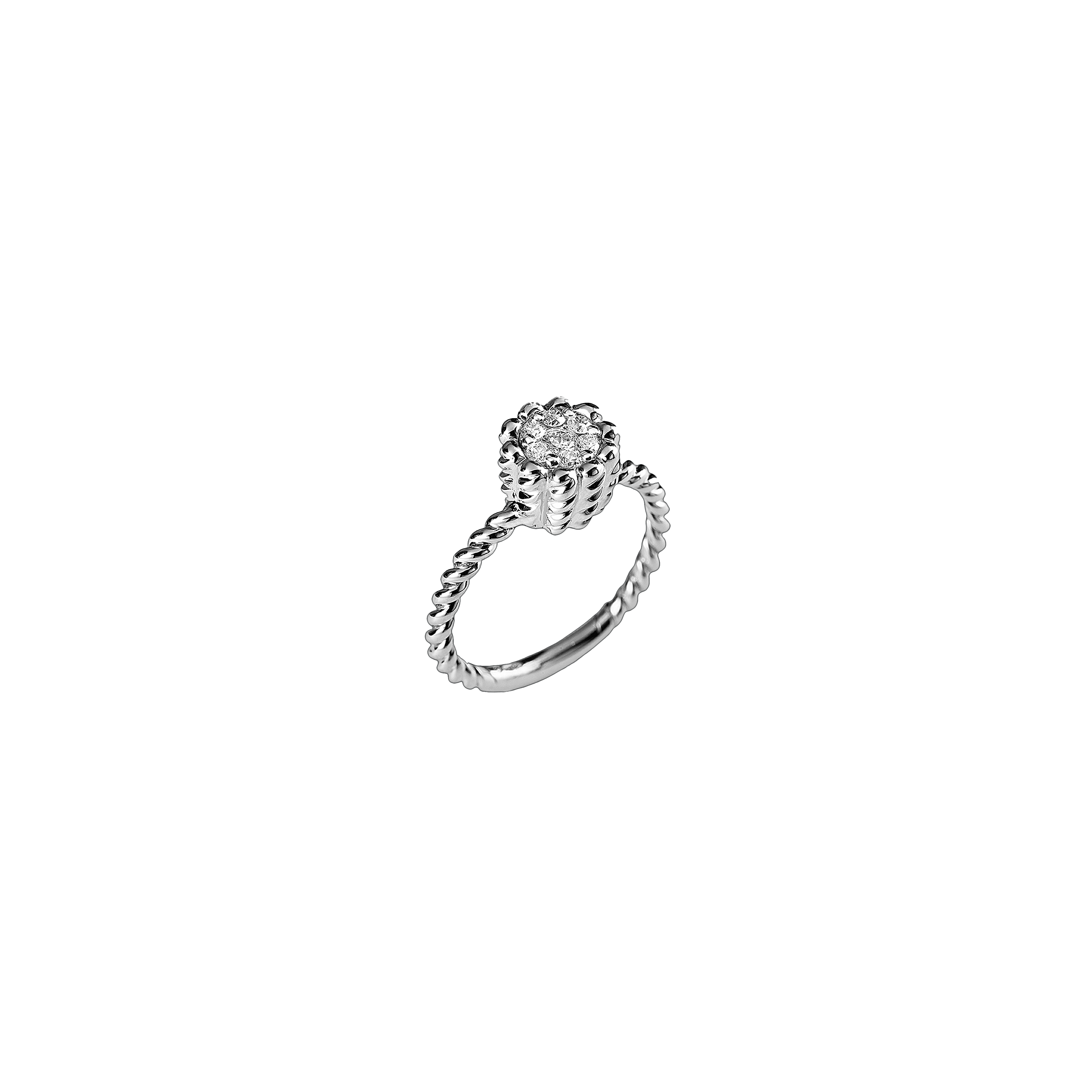 Bartorelli Italian Jewels | ANELLO IN ORO BIANCO CON DIAMANTI - VR25543DW (1)