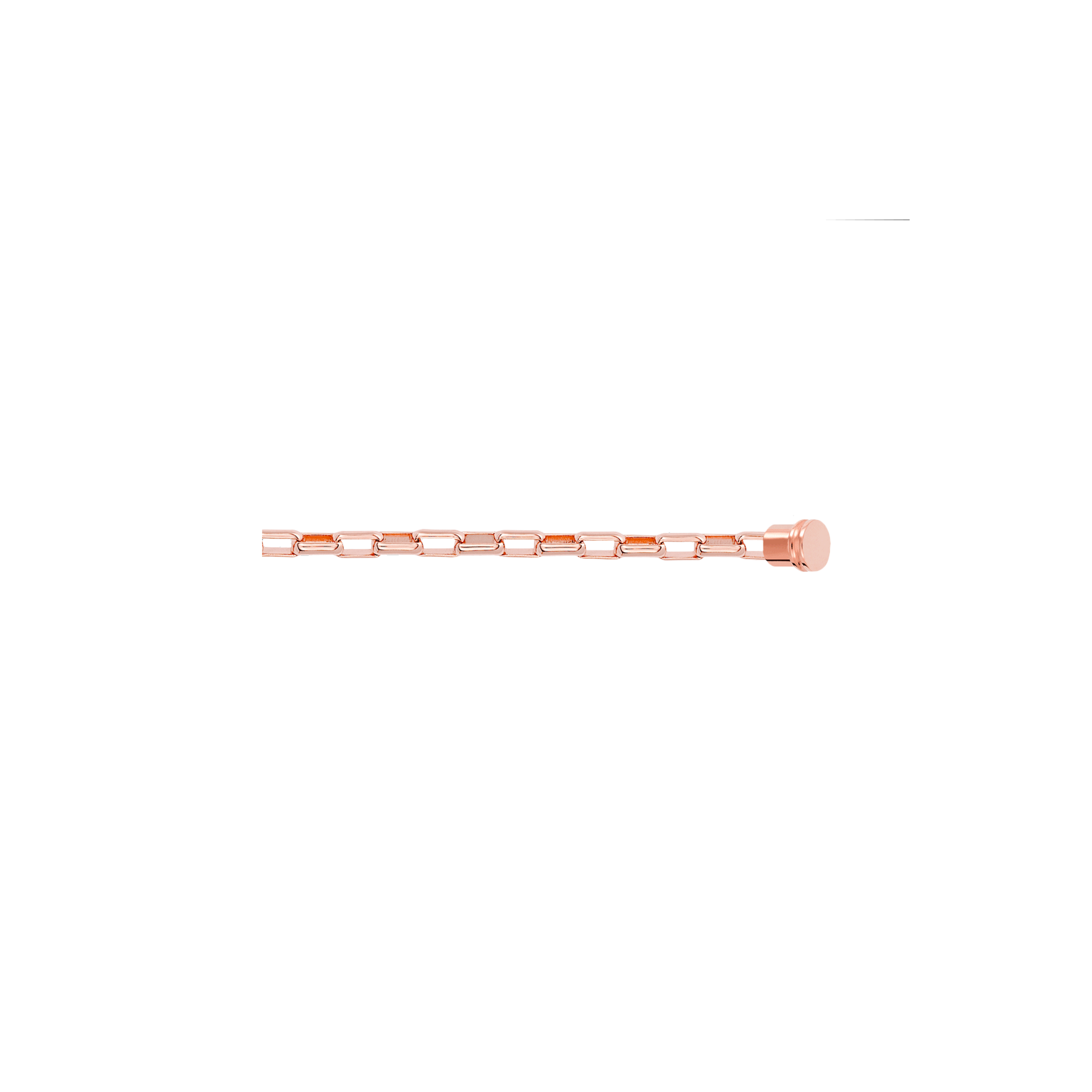 Fred | CABLE A MAGLIE IN ORO ROSA  PER BRACCIALE MODELLO MEDIO - 6B1110 - 6B1110 (1)