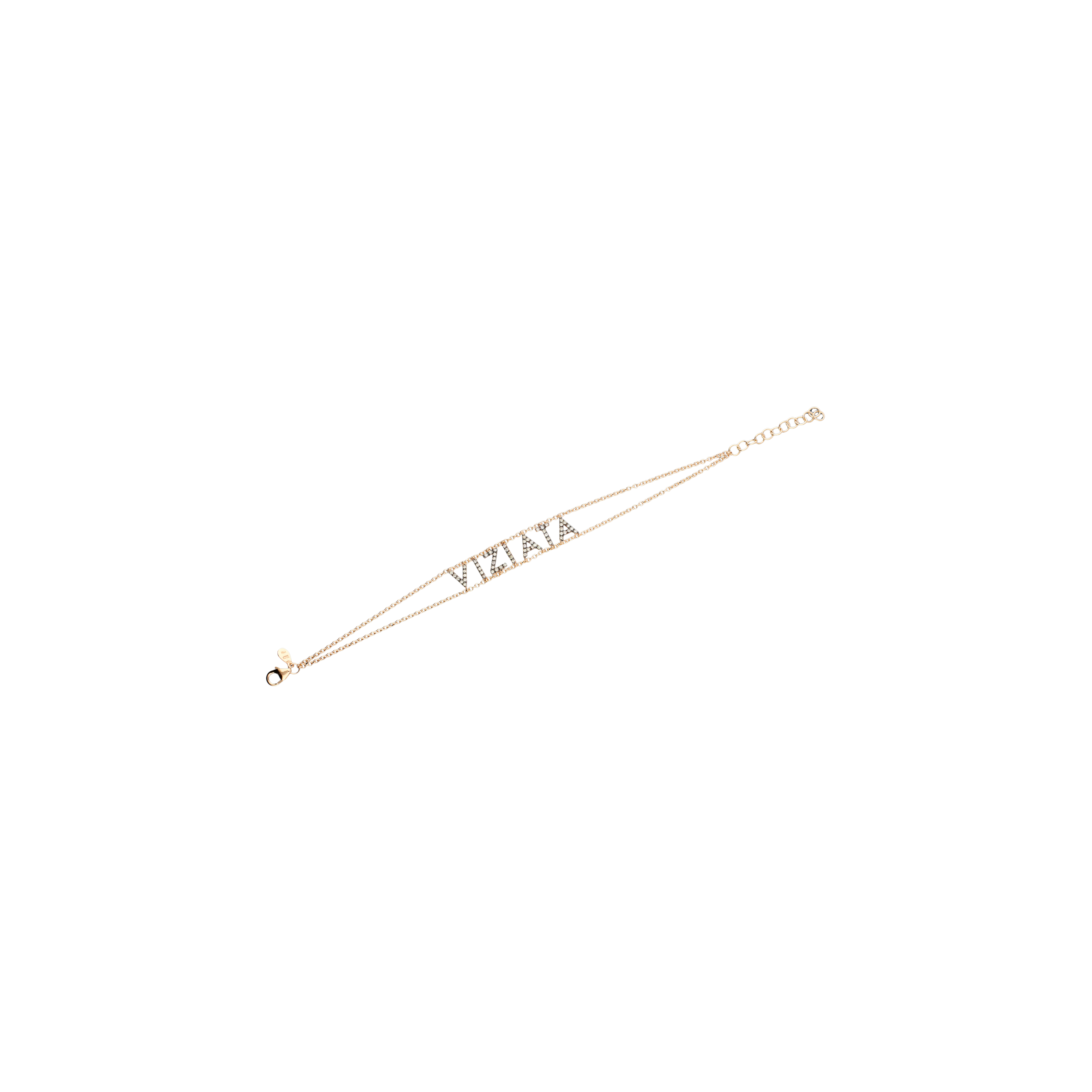 Bartorelli Italian Jewels | VIZIATA - BRACCIALE IN ORO ROSA E DIAMANTI BROWN - FB1794-7R002N (2)