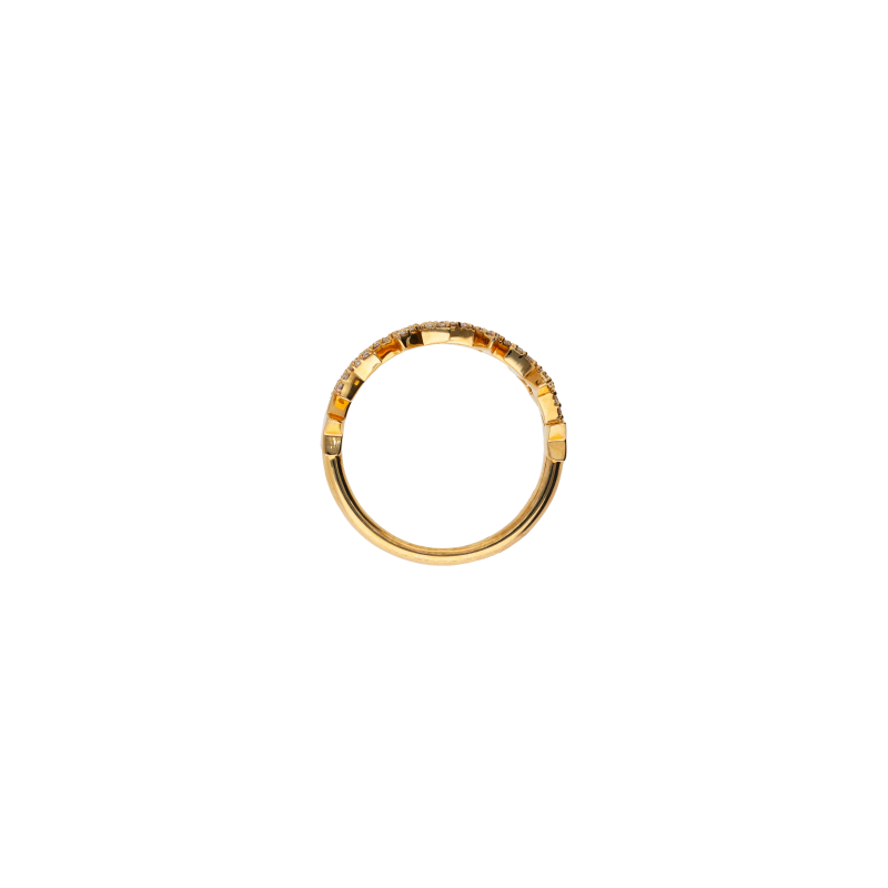 Bartorelli Italian Jewels | ANELLO STELLE SILHOUETTE IN ORO ROSA E DIAMANTI - VR26949DP (3)