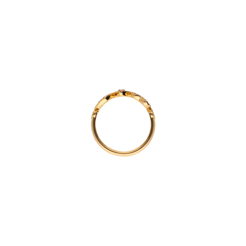 Bartorelli Italian Jewels | ANELLO CUORI SILHOUETTE IN ORO ROSA E DIAMANTI - VR26938DP (3)