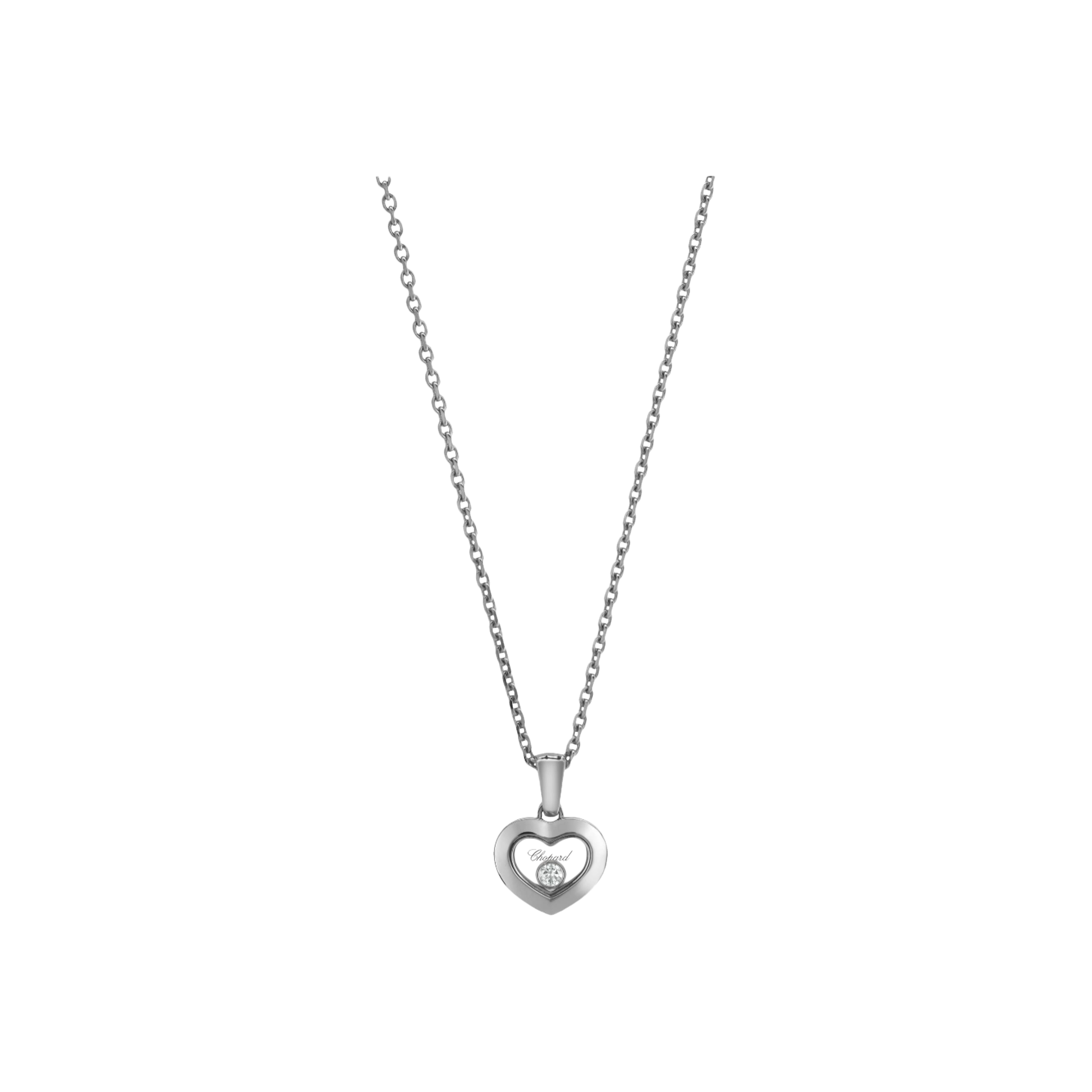 Chopard | CHOPARD - COLLANA HAPPY DIAMONDS ICONS IN ORO BIANCO E DIAMANTE - 79A054-1001 - 79A054 (1)