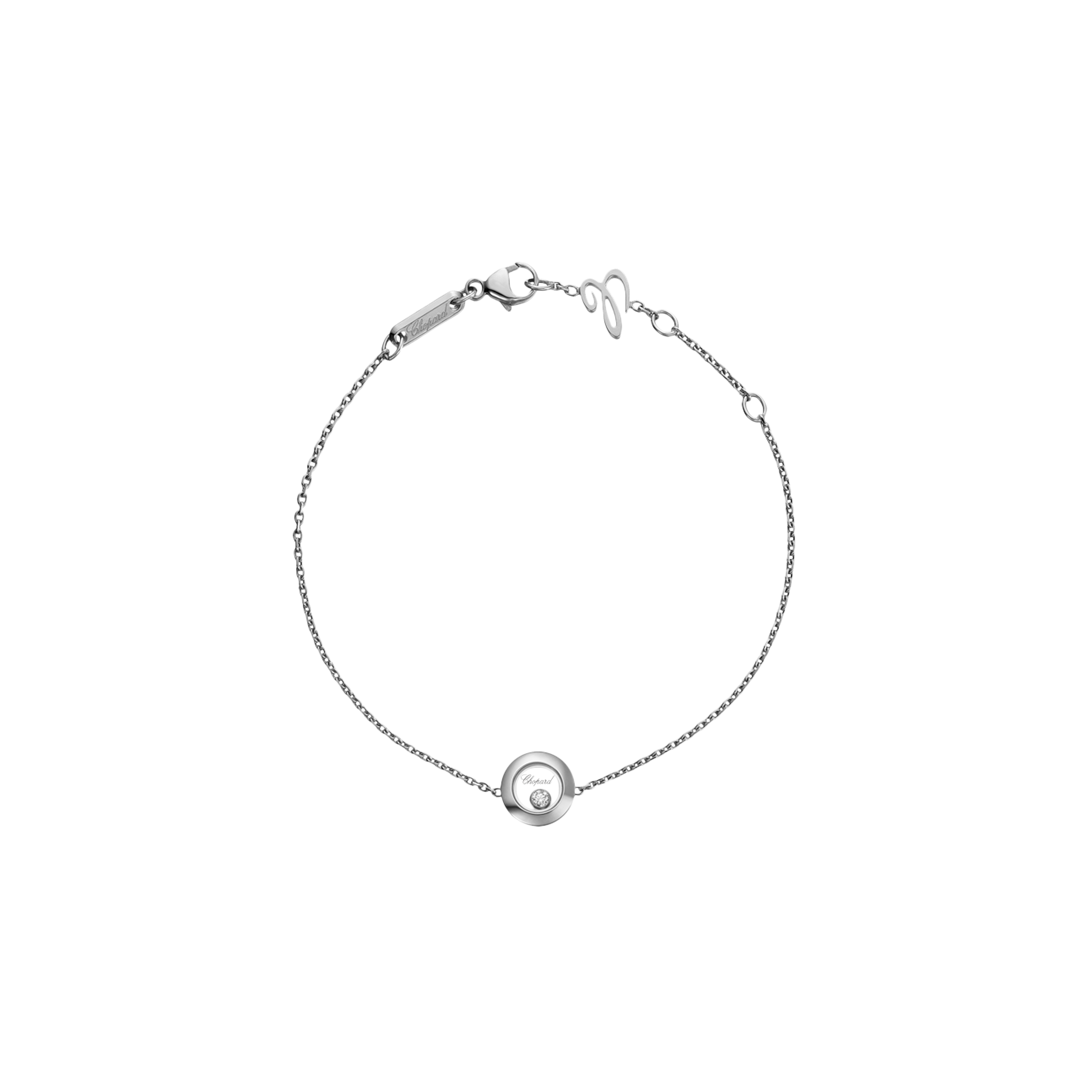 Chopard | CHOPARD - BRACCIALE HAPPY DIAMONDS IN ORO BIANCO E DIAMANTE - 85A017-1001 - 85A017 (1)