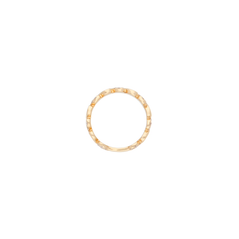 Bartorelli Italian Jewels | ANELLO CUORI IN ORO ROSA E DIAMANTI BIANCHI - VR27292DP (3)