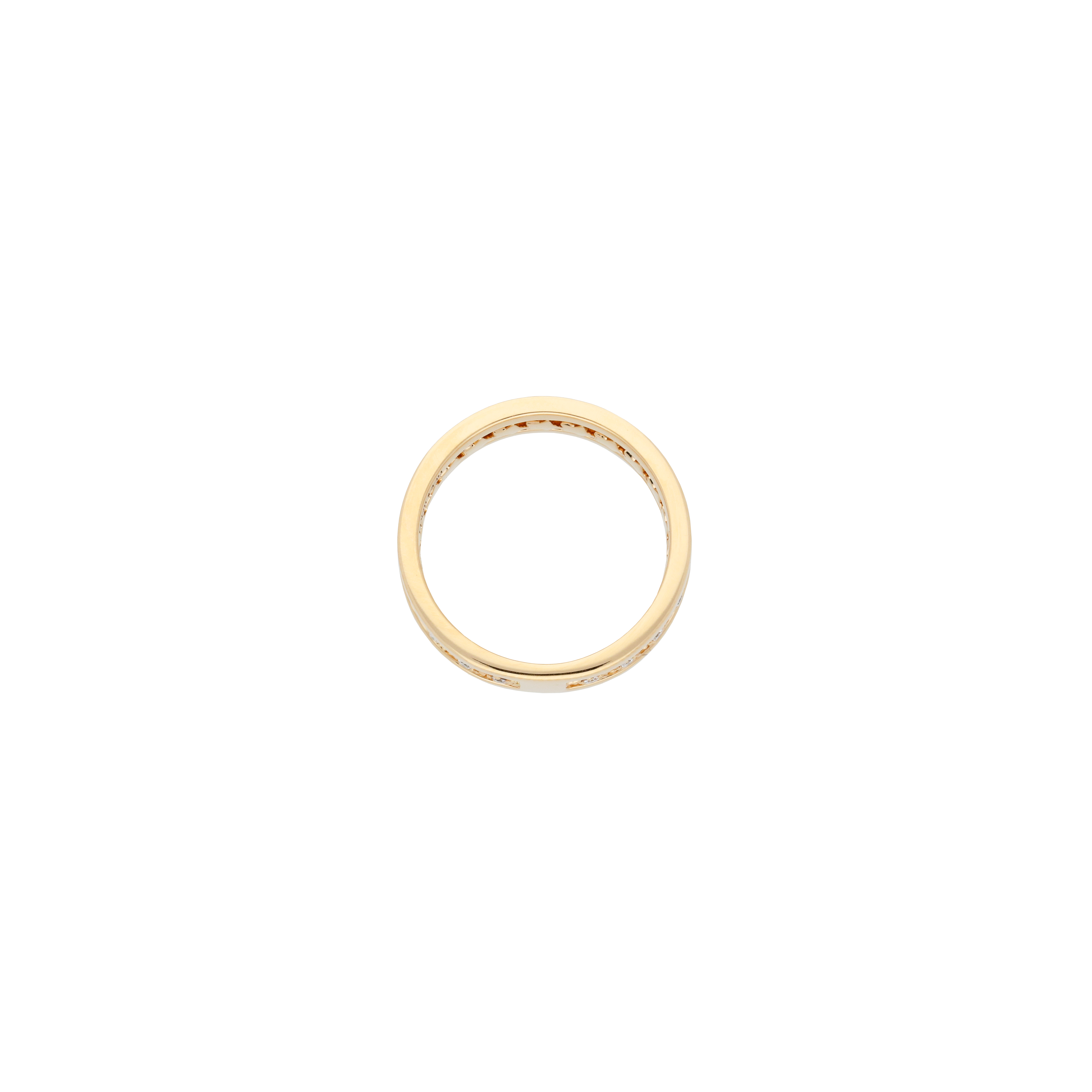 Bartorelli Italian Jewels | ANELLO STELLE A  FASCIA IN ORO ROSA CON DIAMANTI BIANCHI - VR27297DP (3)