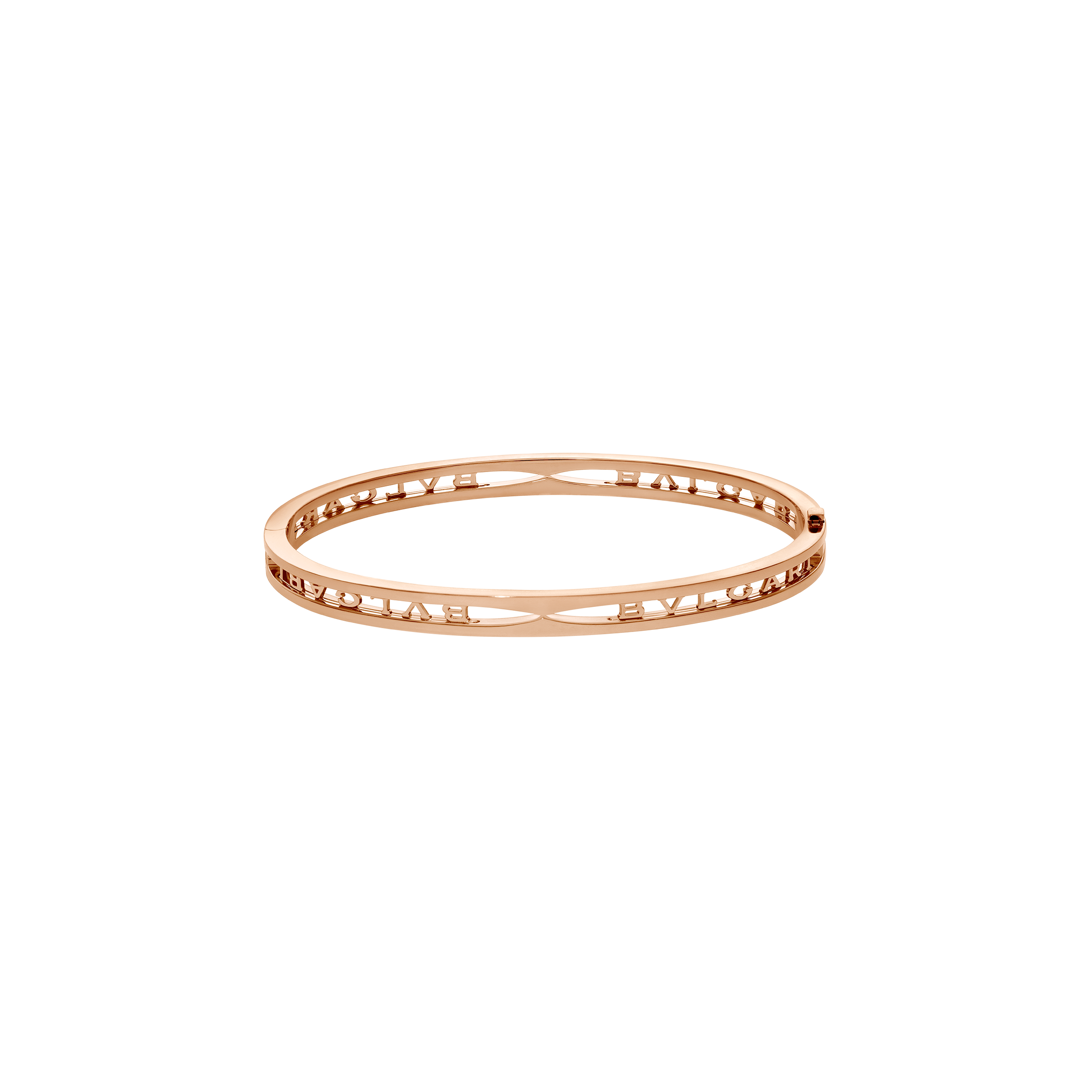 Bulgari | BRACCIALE B.ZERO1 IN ORO ROSA CON LOGO BVLGARI LUNGO LA SPIRALE - BR858669 - BR858669 (2)