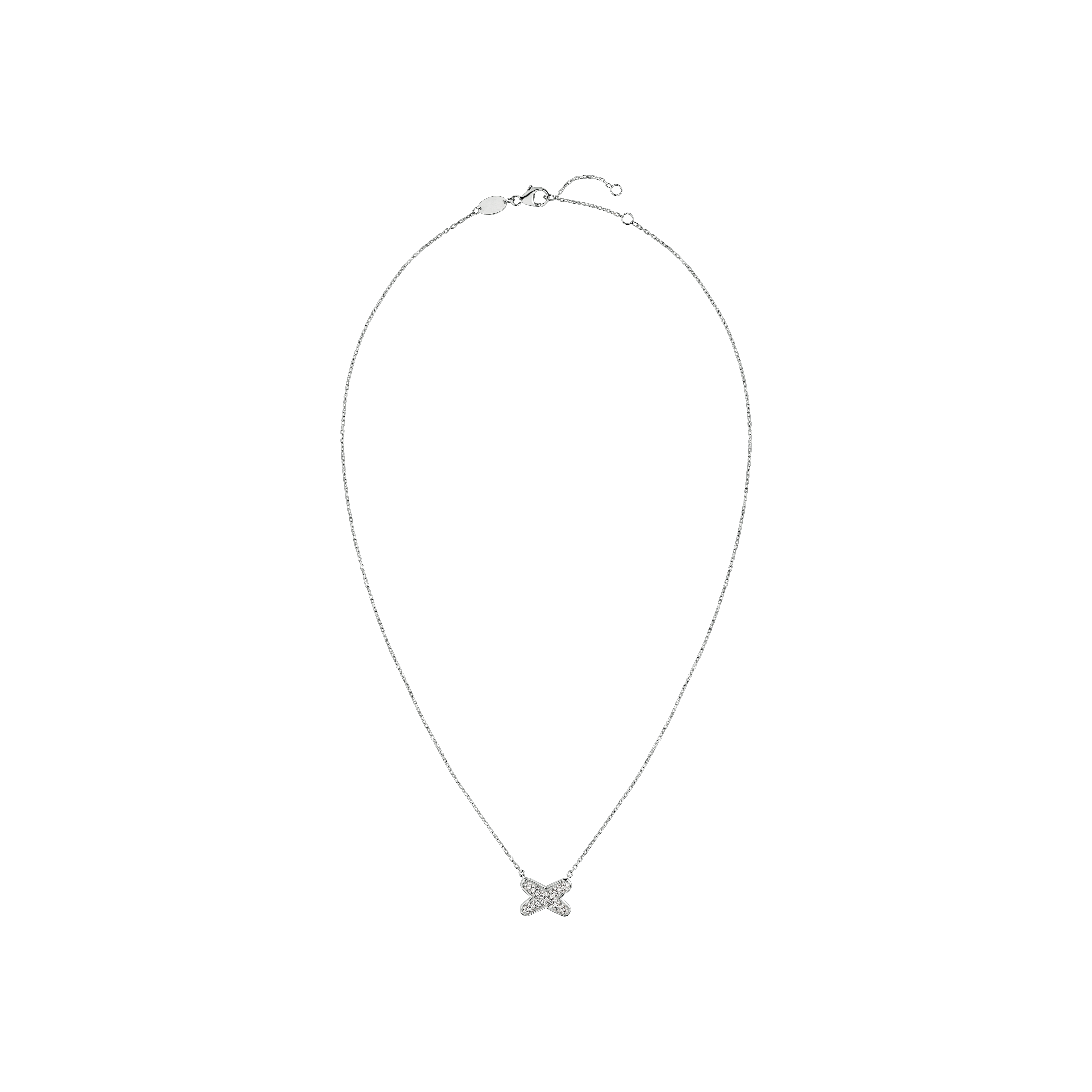 Chaumet | CHAUMET - COLLANA JEUX DE LIENS IN ORO BIANCO E DIAMANTI - 083219 - 083219 (1)