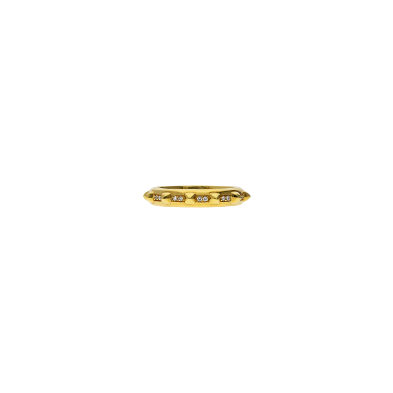 Bartorelli Italian Jewels | ANELLO IN ORO GIALLO E DIAMANTI BIANCHI - VR27971DY (2)
