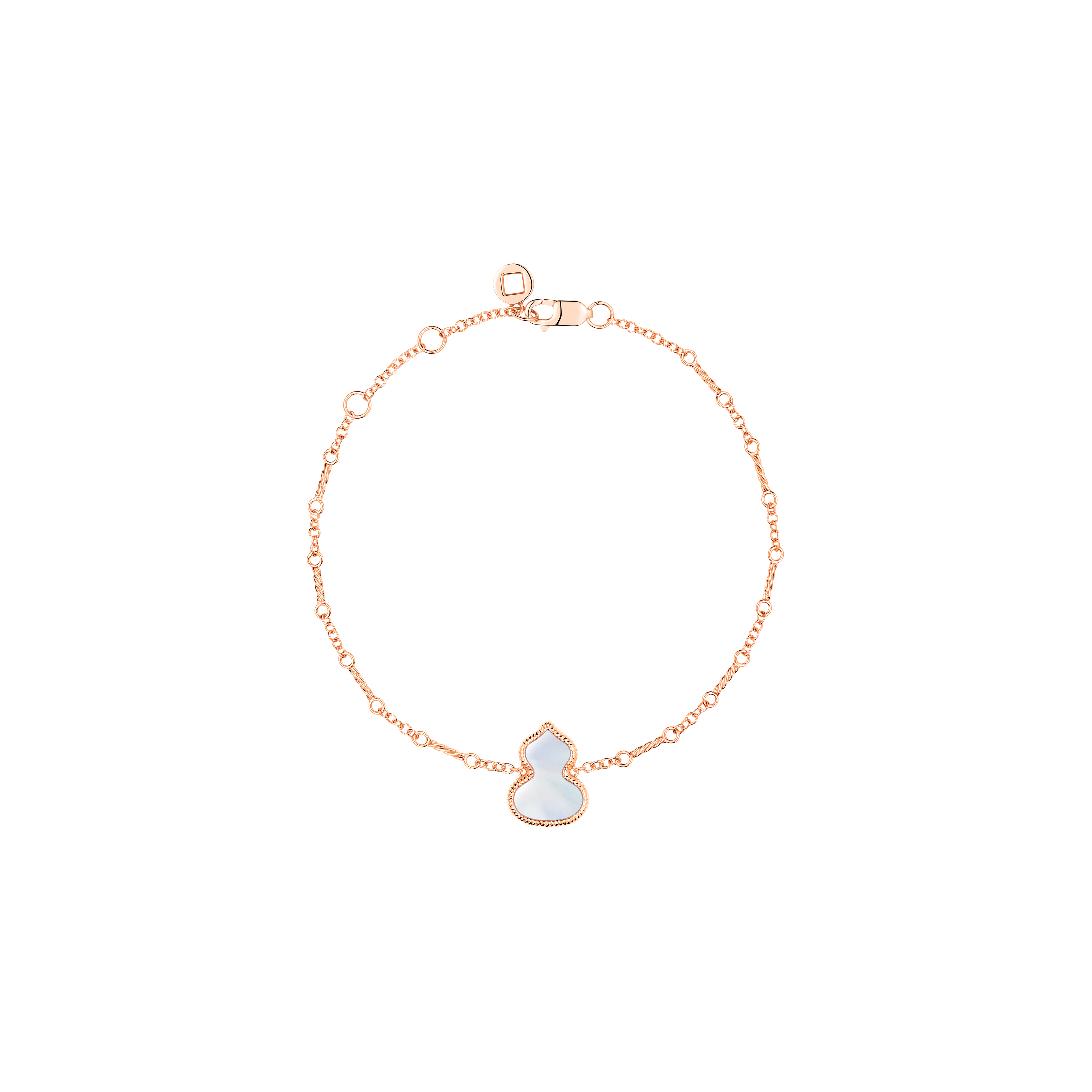 Qeelin | BRACCIALE WULU IN ORO ROSA CON MADREPERLA - WU-030-BL-RGMOP - WZB30AJRGMP (1)