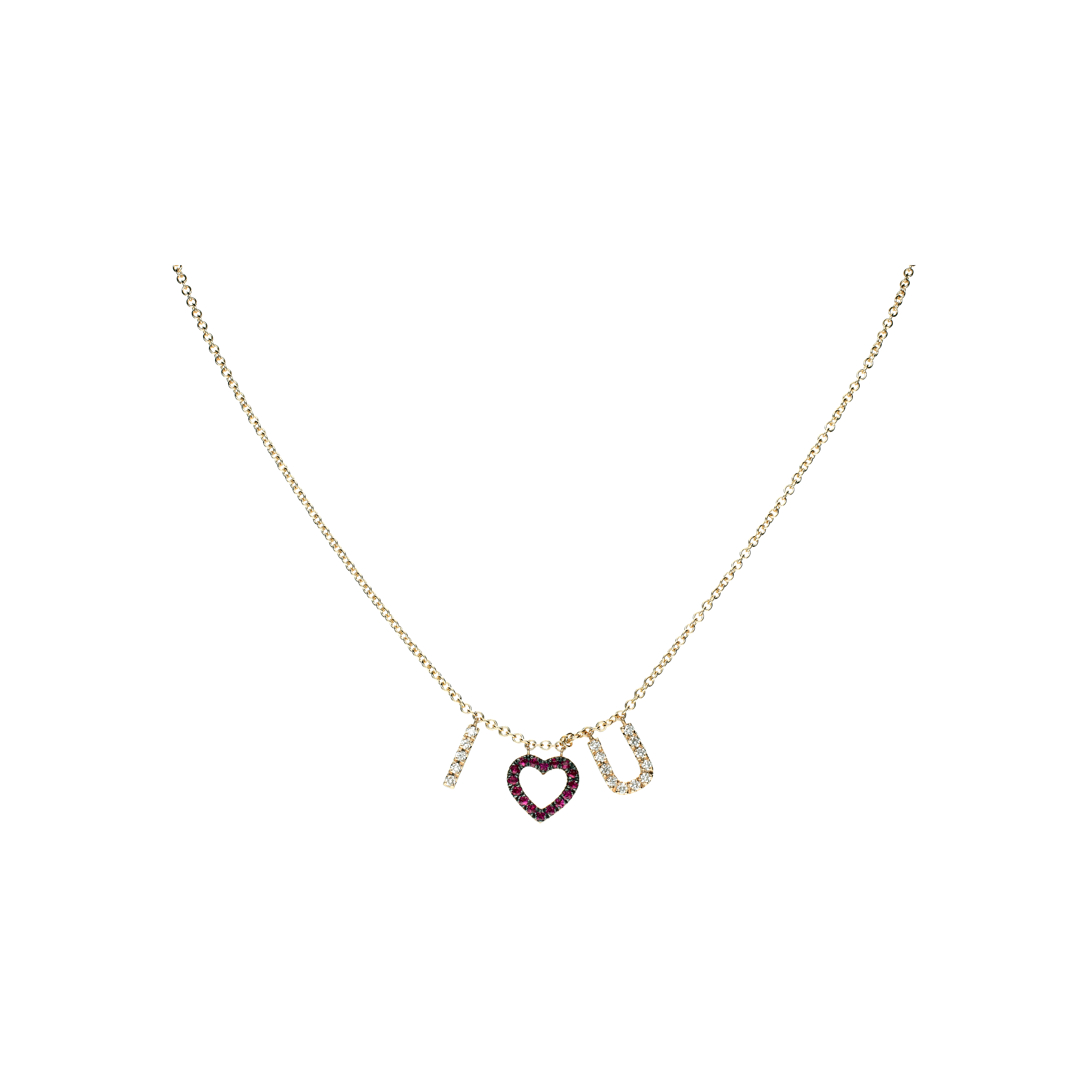 Bartorelli Italian Jewels | COLLANA GIROCOLLO IN ORO ROSA CON SCRITTA 