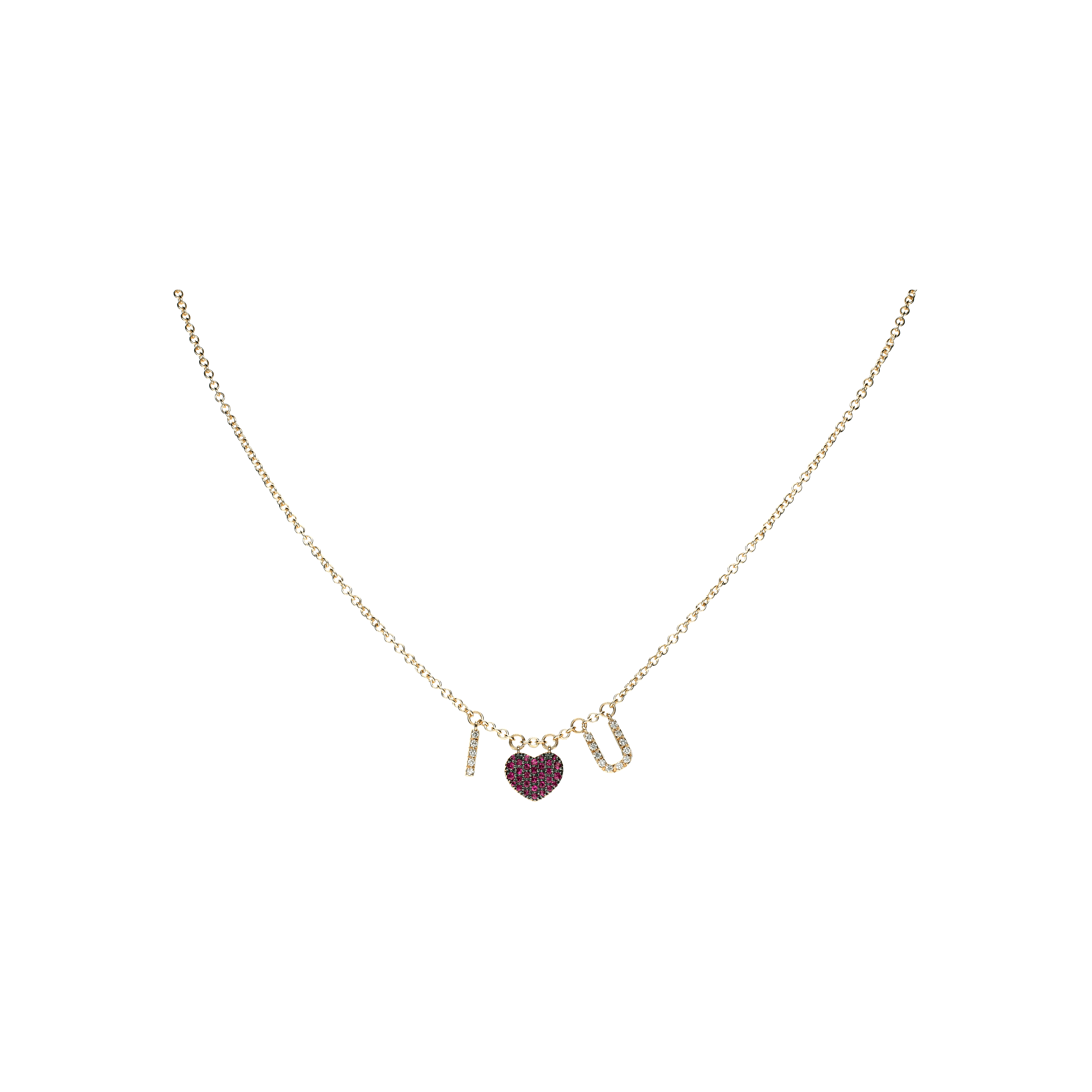 Bartorelli Italian Jewels | COLLANA GIROCOLLO IN ORO ROSA CON SCRITTA 