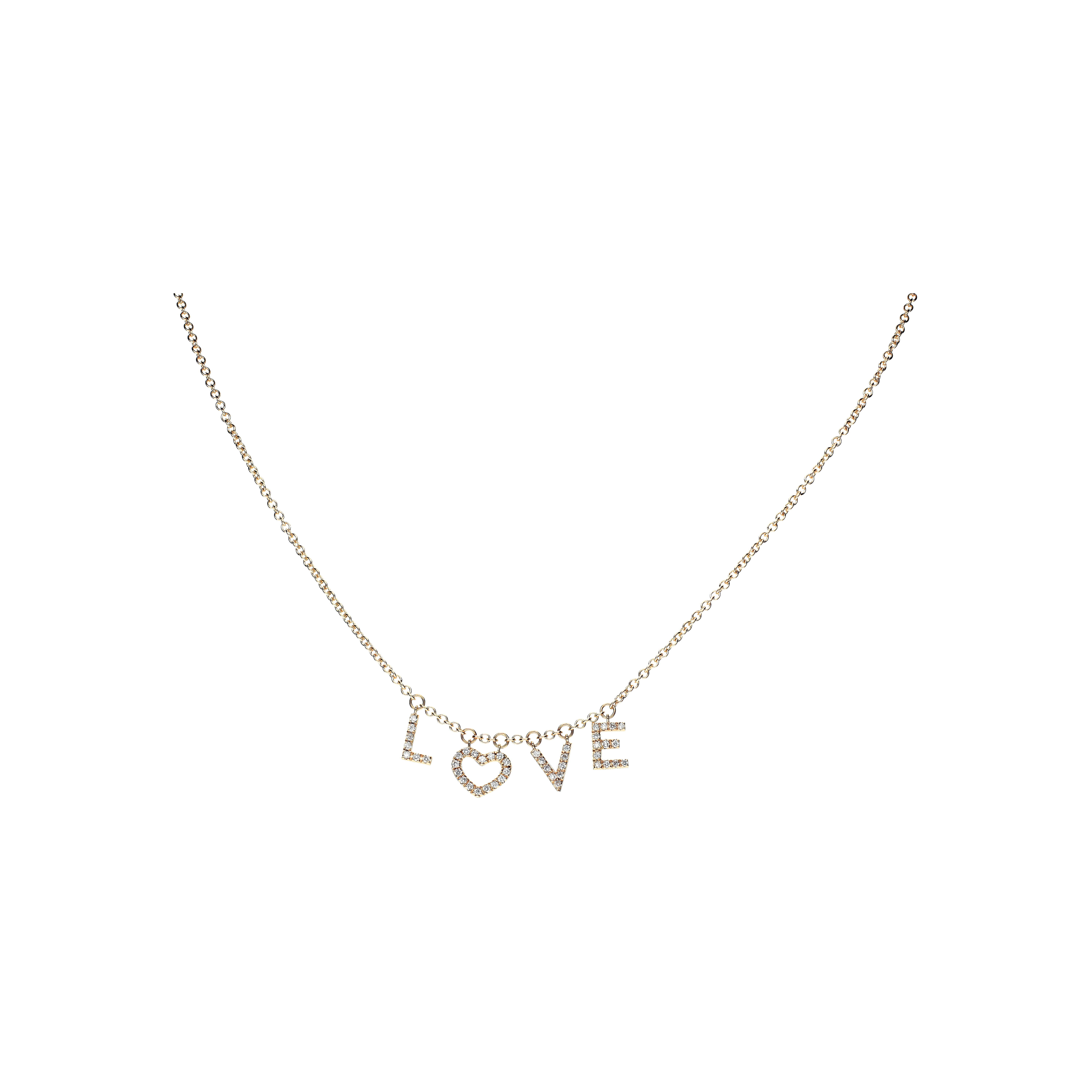 Bartorelli Italian Jewels | COLLANA GIROCOLLO IN ORO ROSA CON SCRITTA 