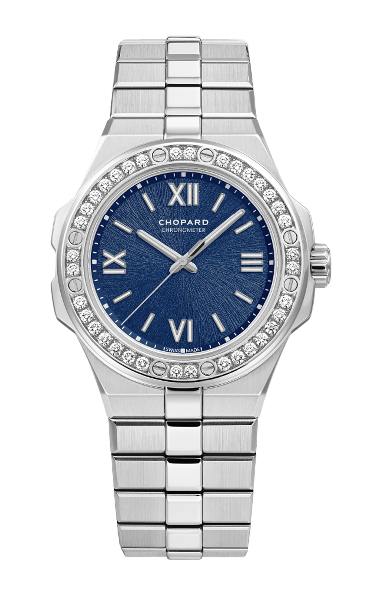 Chopard | ALPINE EAGLE 36 MM, AUTOMATICO, LUCENT STEEL&trade;, DIAMANTI - 298601 (1)