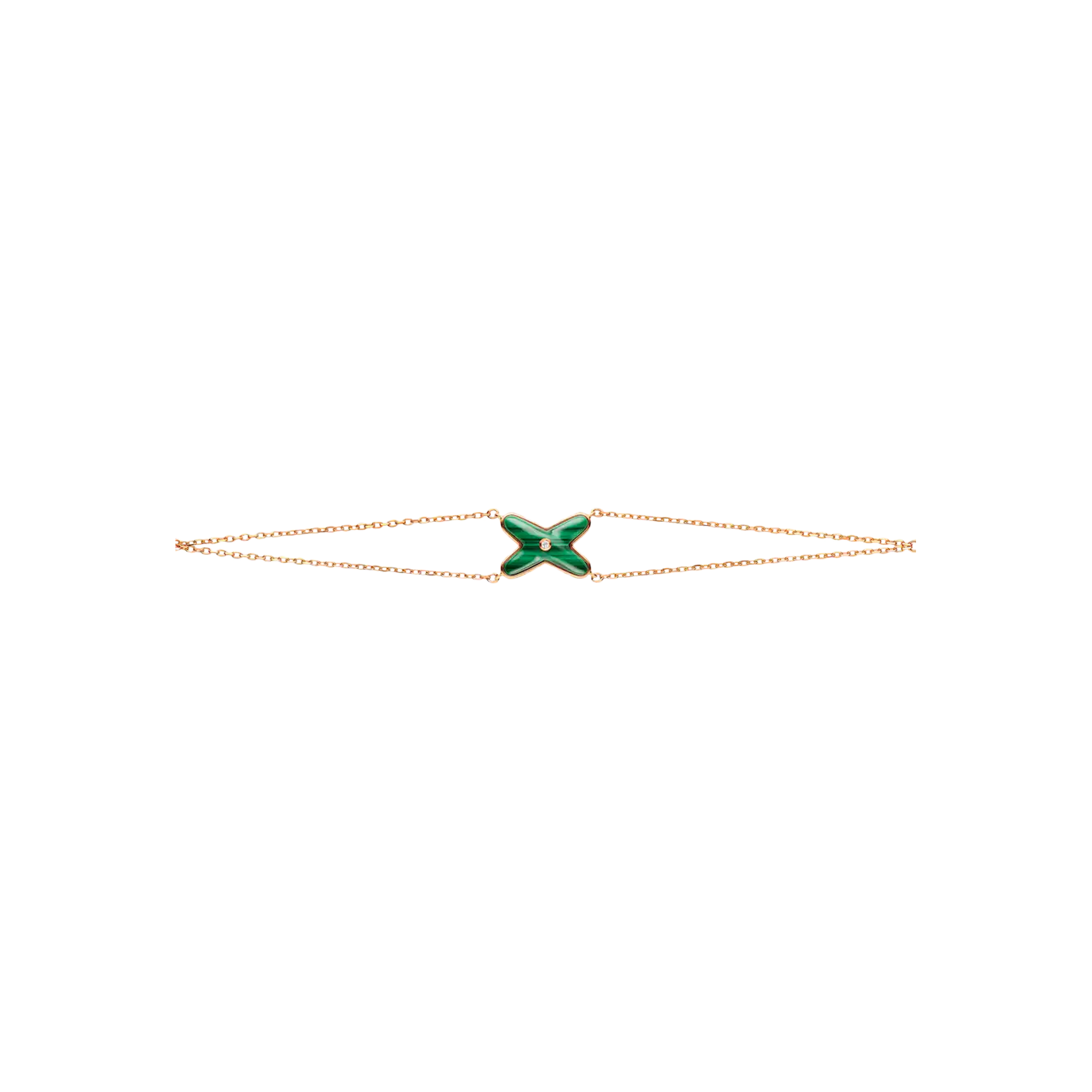 Chaumet | CHAUMET - BRACCIALE JEUX DE LIENS IN ORO ROSA CON MALACHITE E DIAMANTE - 083974 - 083974 (1)