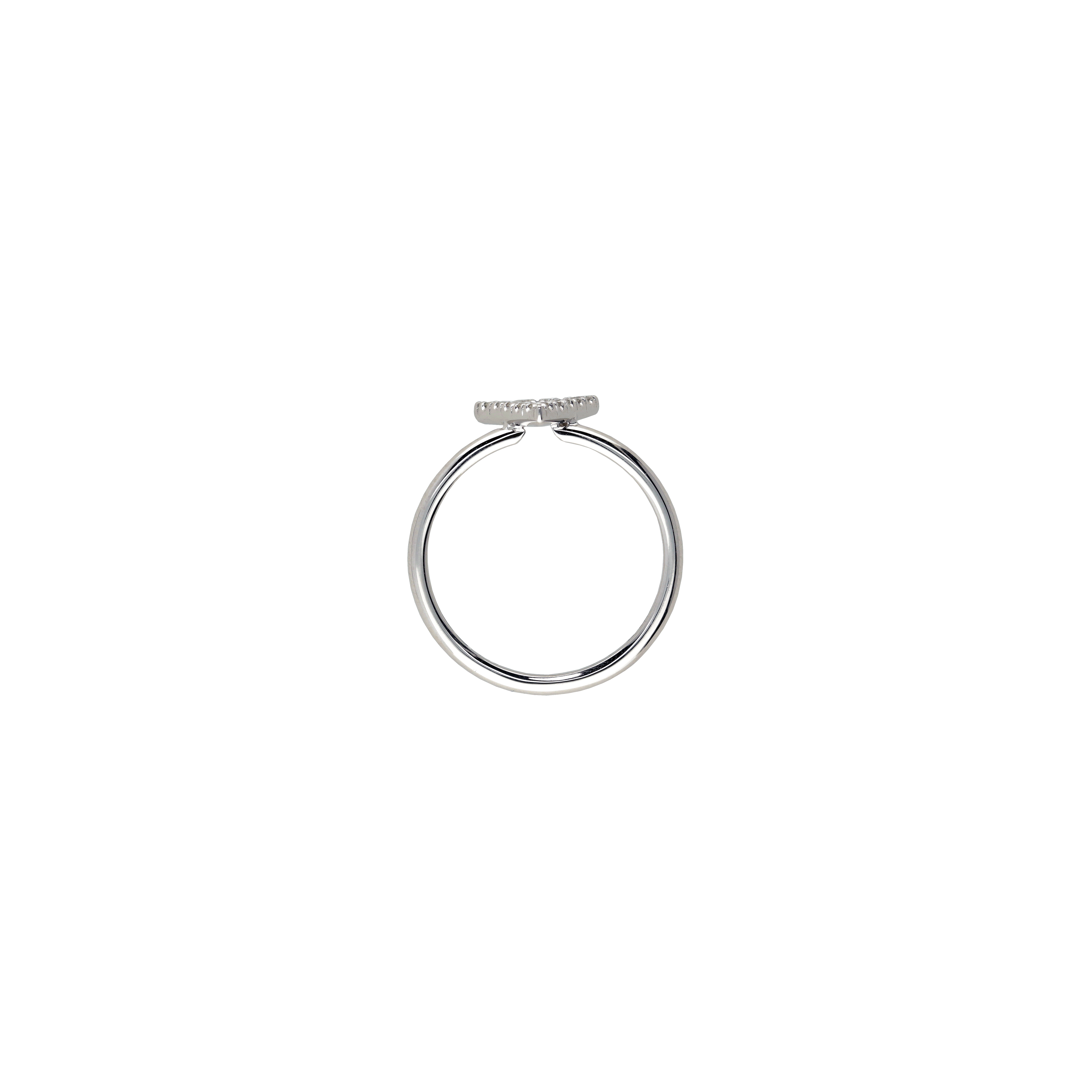 Bartorelli Italian Jewels | ANELLO LETTERA A IN ORO BIANCO CON DIAMANTI - FA2401-AB001 (3)